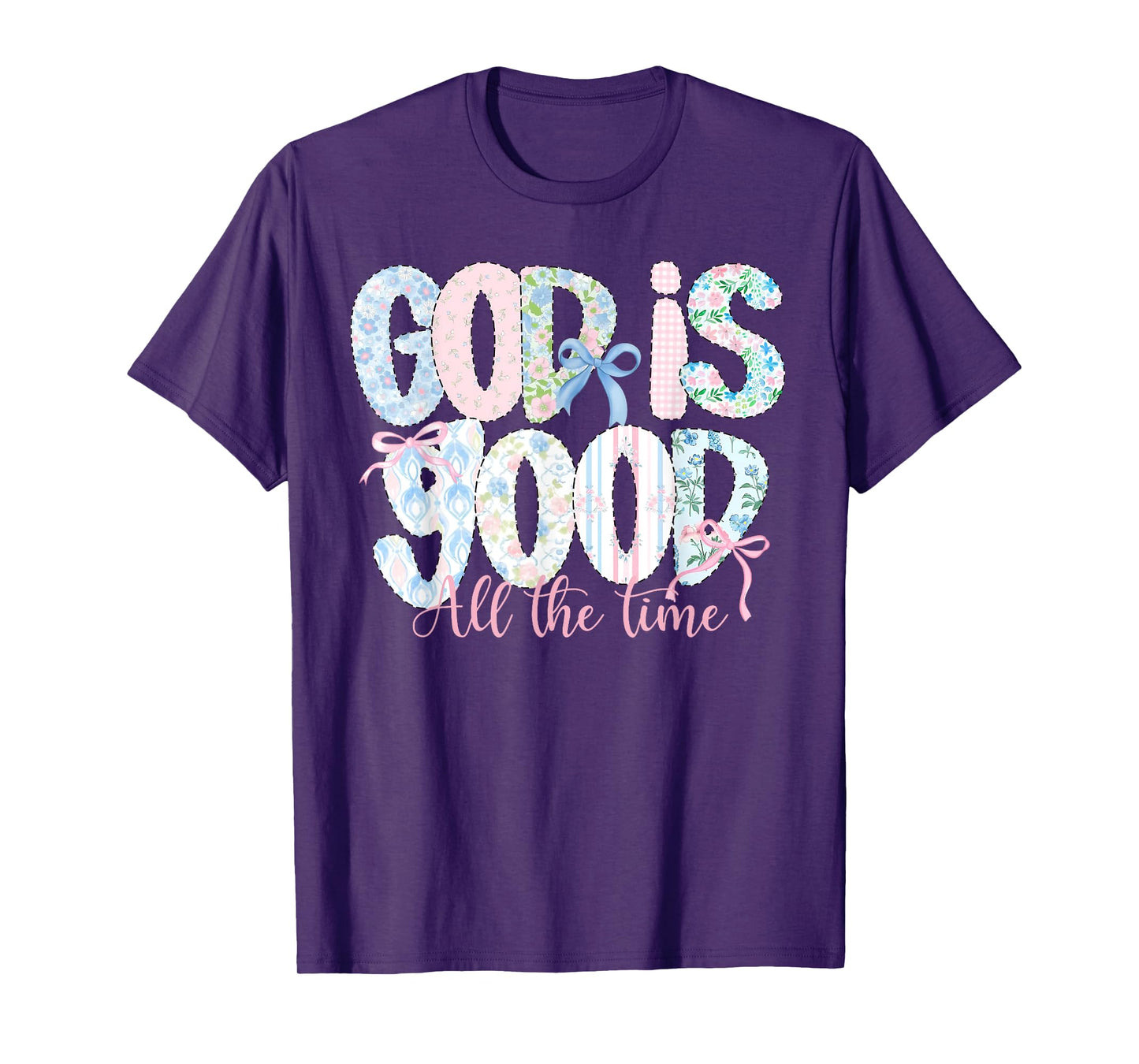 God is Good All The Time Religious Faith Christian Jesus T-Shirt