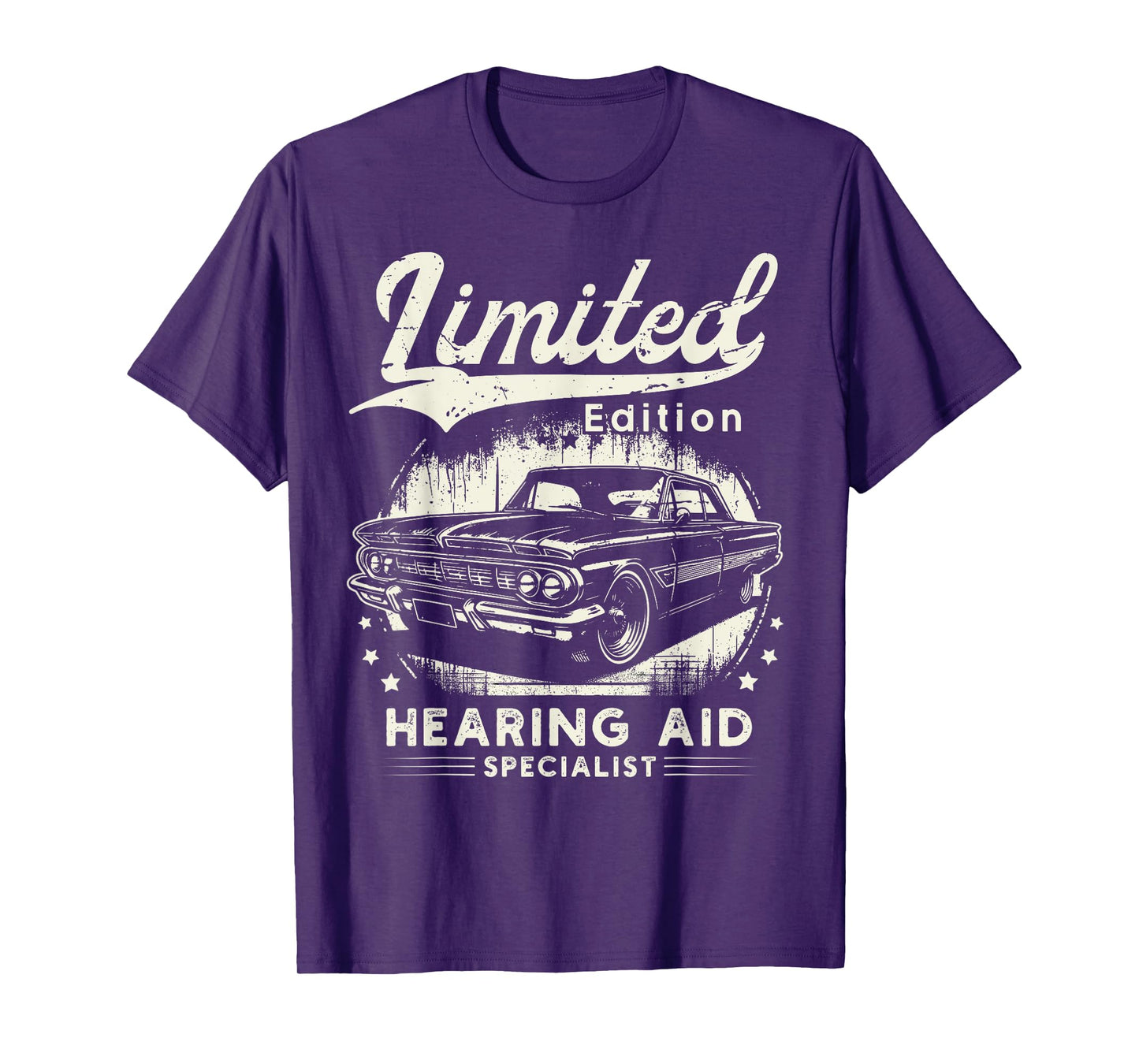 Hearing Aid Specialist Job car Birthday Worker Professional T-Shirt