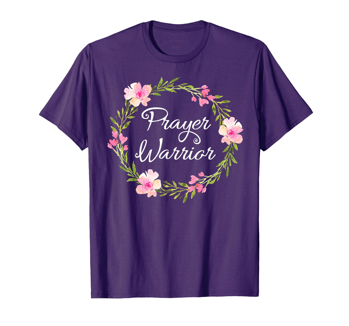 Inspirational, Prayer Warrior T-shirt. Faith Sayings Tee T-Shirt