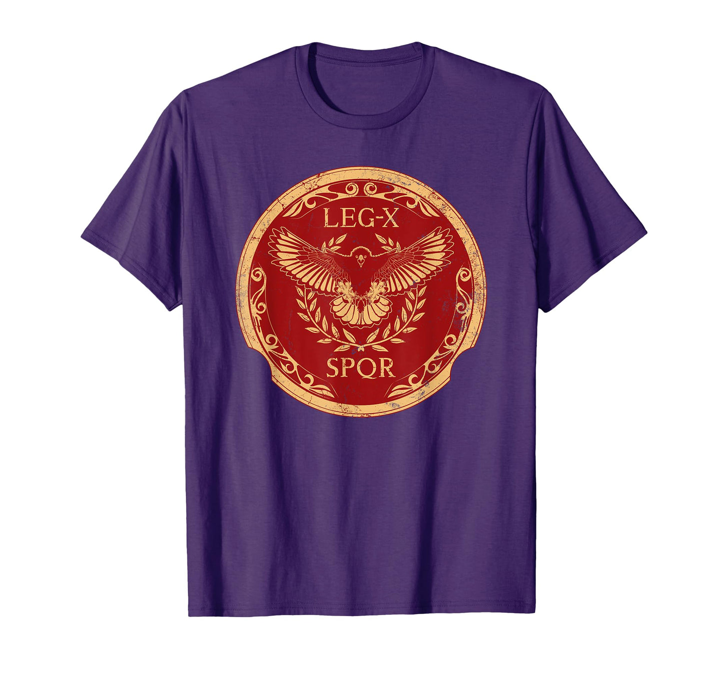 SPQR 10th Legion Roman Eagle T-Shirt