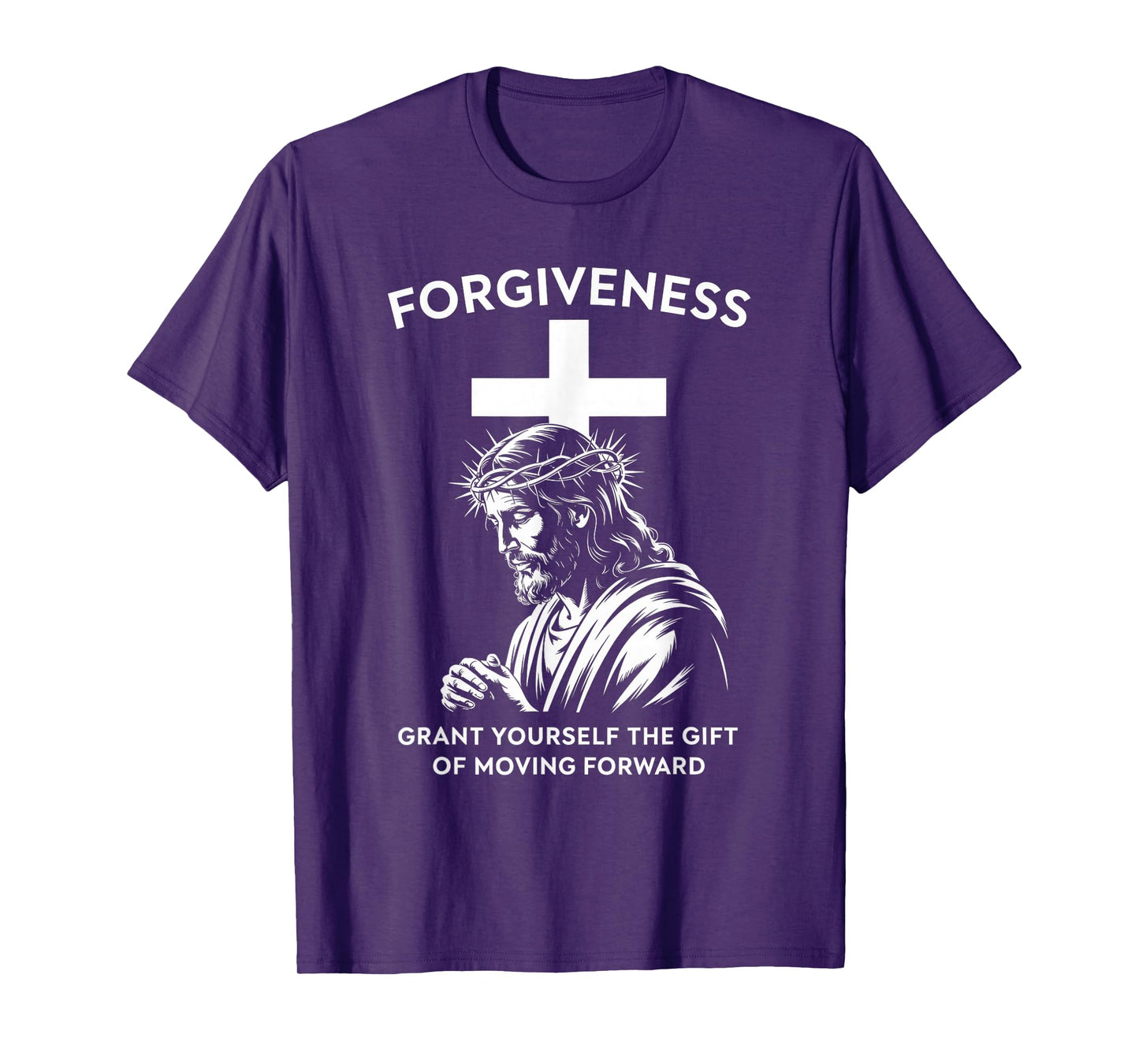 Forgiveness Cross & Christ Christian Streetwear T-Shirt