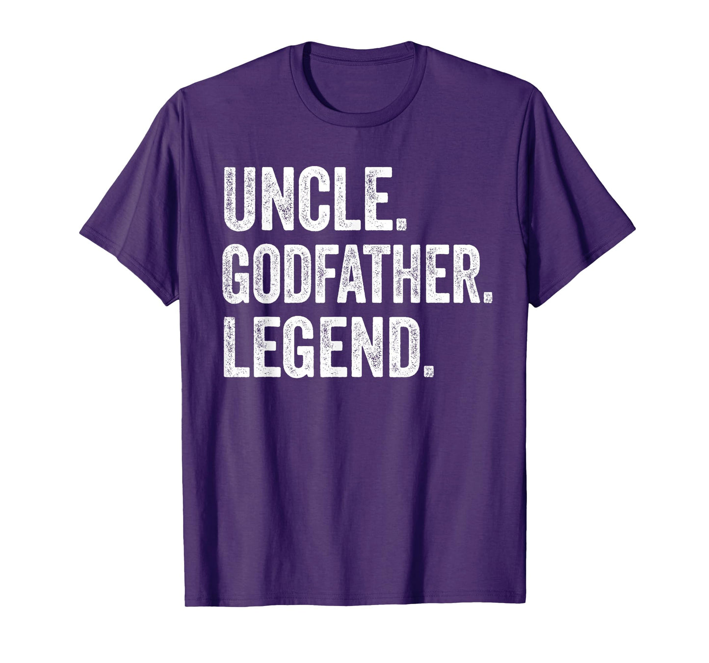 Uncle Godfather Legend - Vintage Distressed Bold Godfather T-Shirt