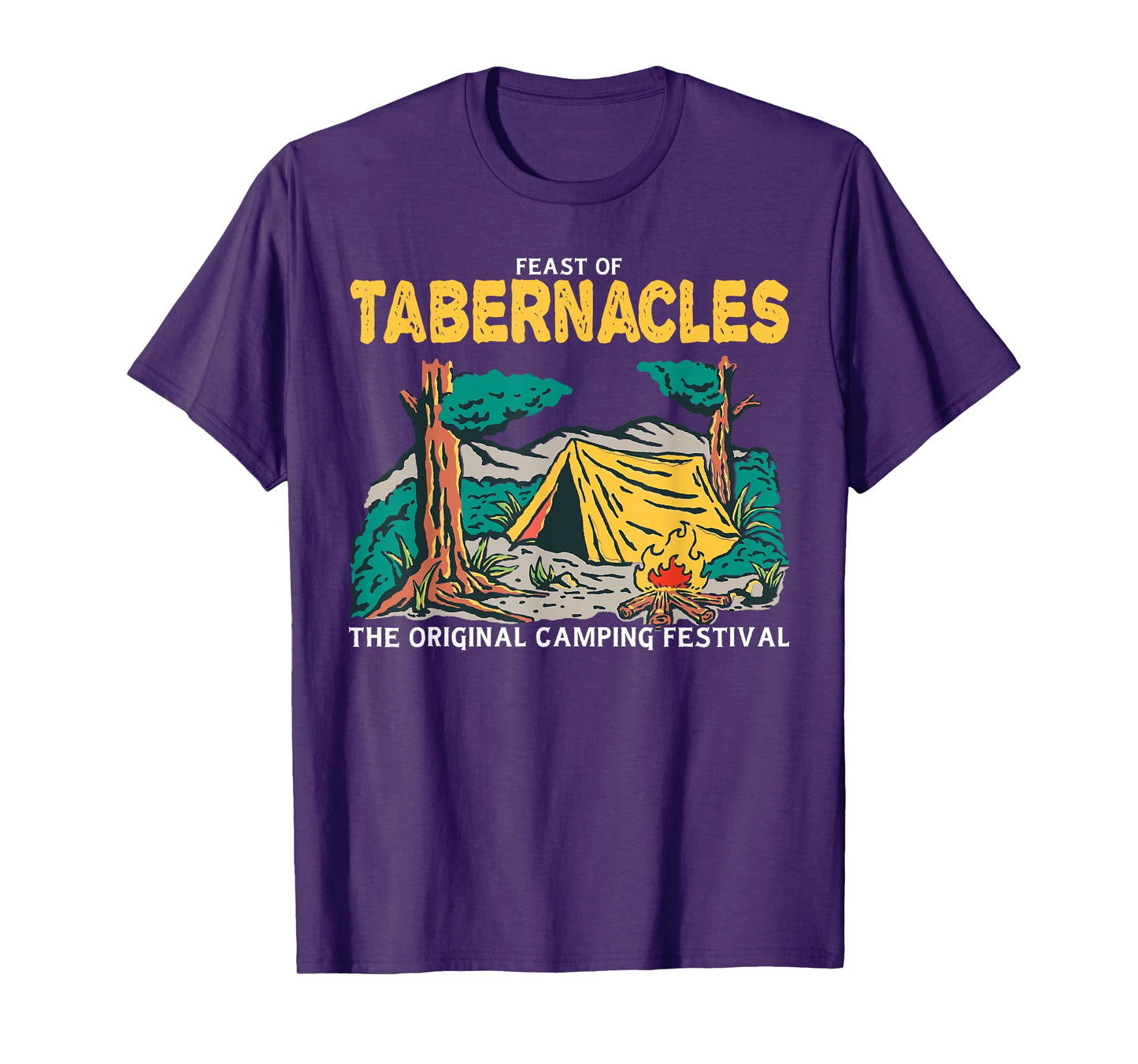 Feast Of Tabernacles The Original Tent Revival Jewish Hebrew T-Shirt