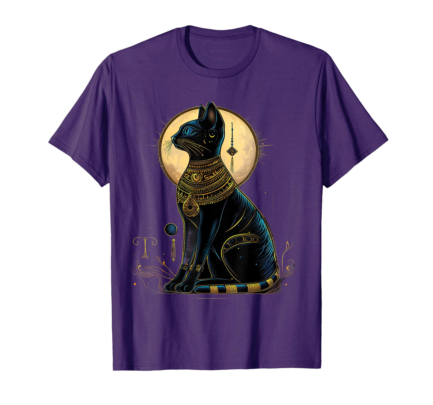 Egyptian God Cat Bastet Ancient Egypt Egyptology Tutankhamun T-Shirt