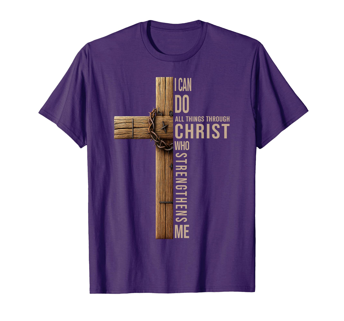 Jesus I Can Do All Things Through Christ Who Strengthens Me T-Shirt