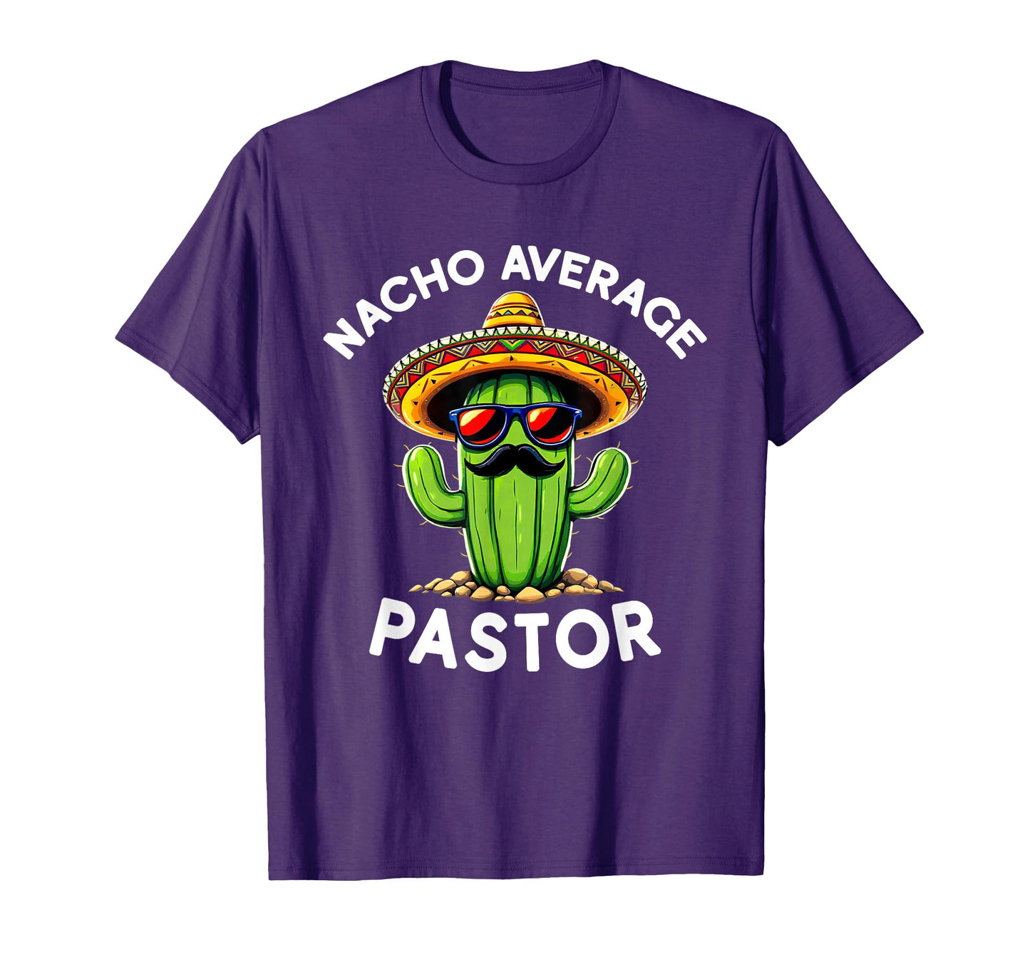 Funny Pastor Joke Nacho Average Pastor Clergy Minister T-Shirt