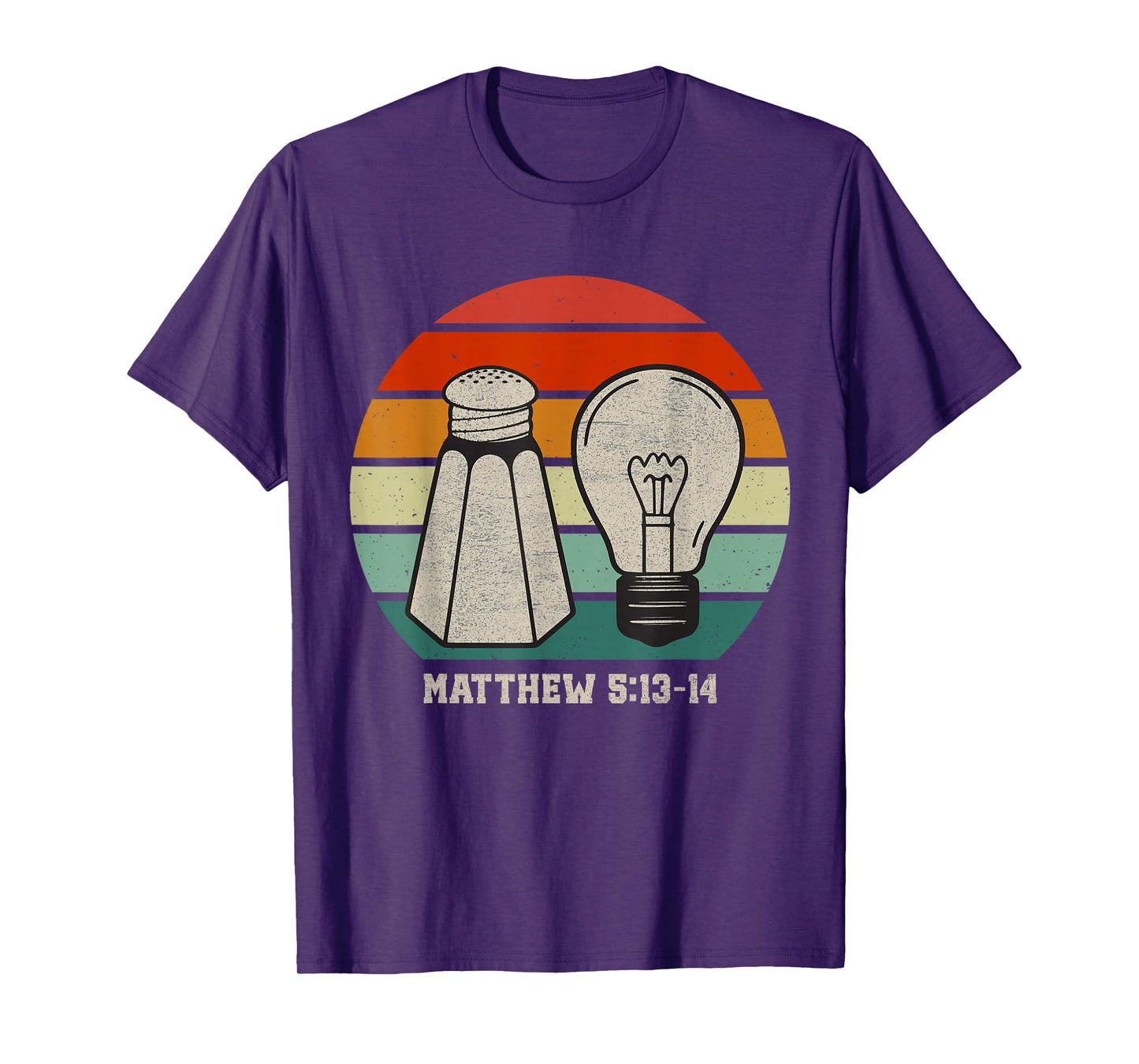 Christian Be Salty Stay Lit Salt of Earth Light of World God T-Shirt