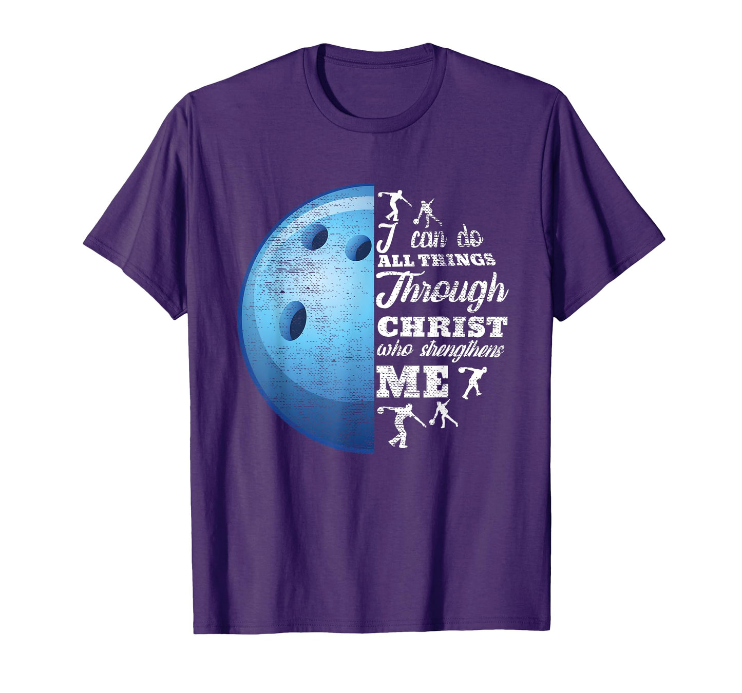 Christian Bowling Funny Personalized Team Gift For Men Women T-Shirt