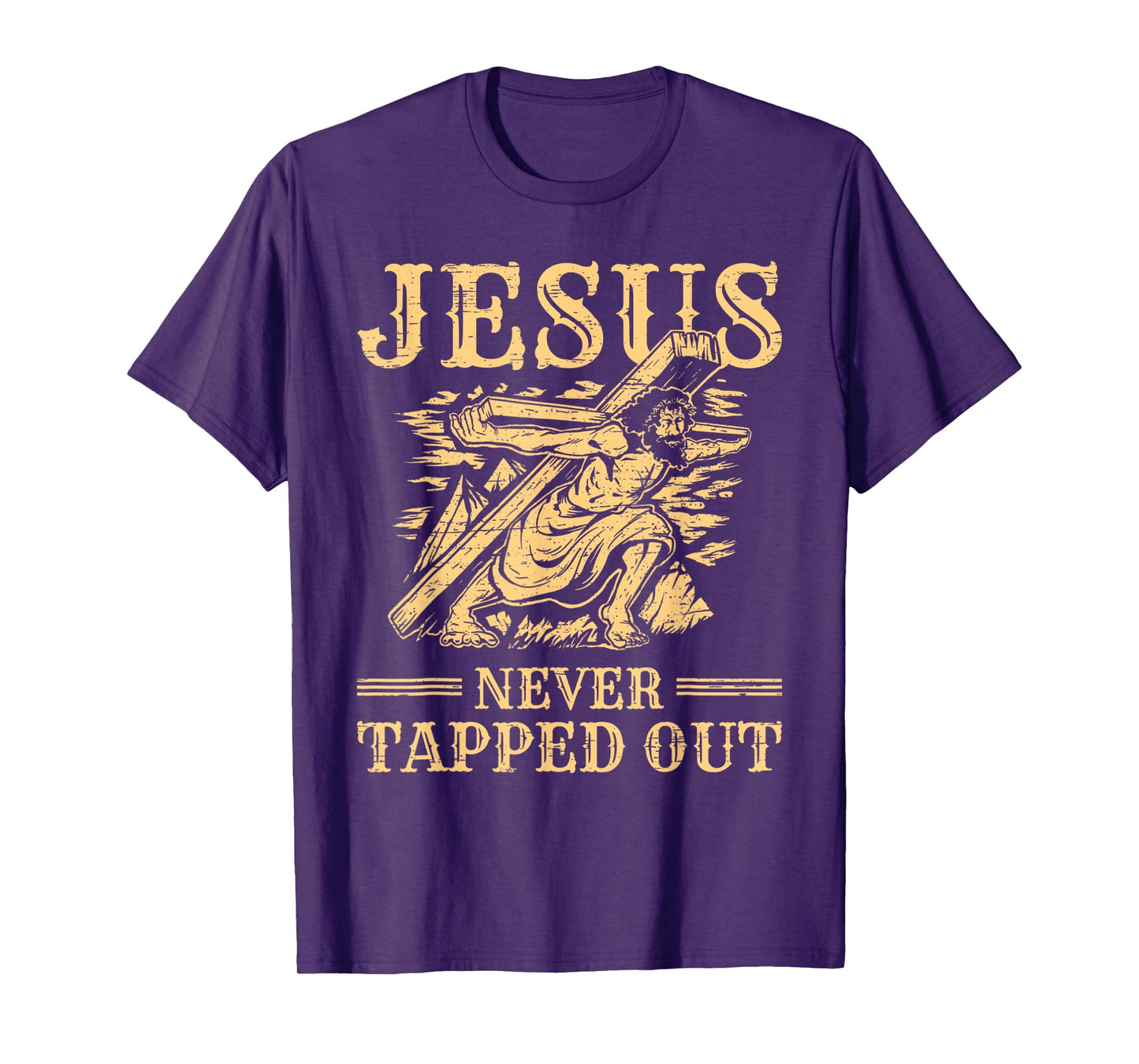 Easter Jesus never Tapped out Resurrection Sunday Rabbit T-Shirt