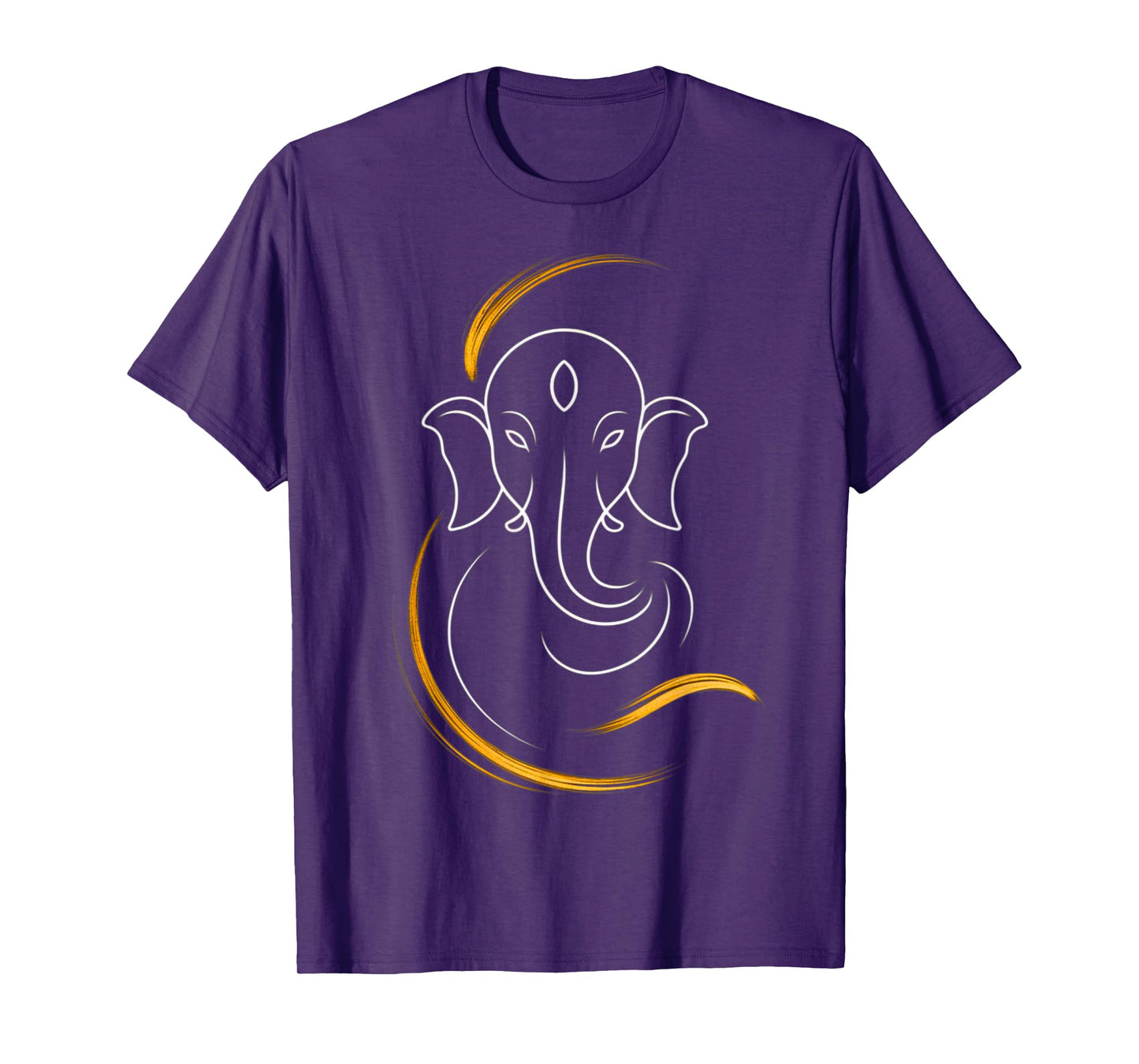 Hindu Ganesha Puja Elephant God India Meditation Yoga Murti T-Shirt