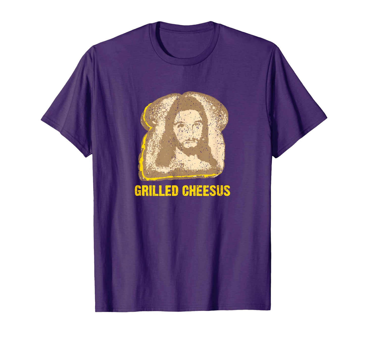 Vintage Grilled Cheesus Jesus Religious Bible Verse T-Shirt
