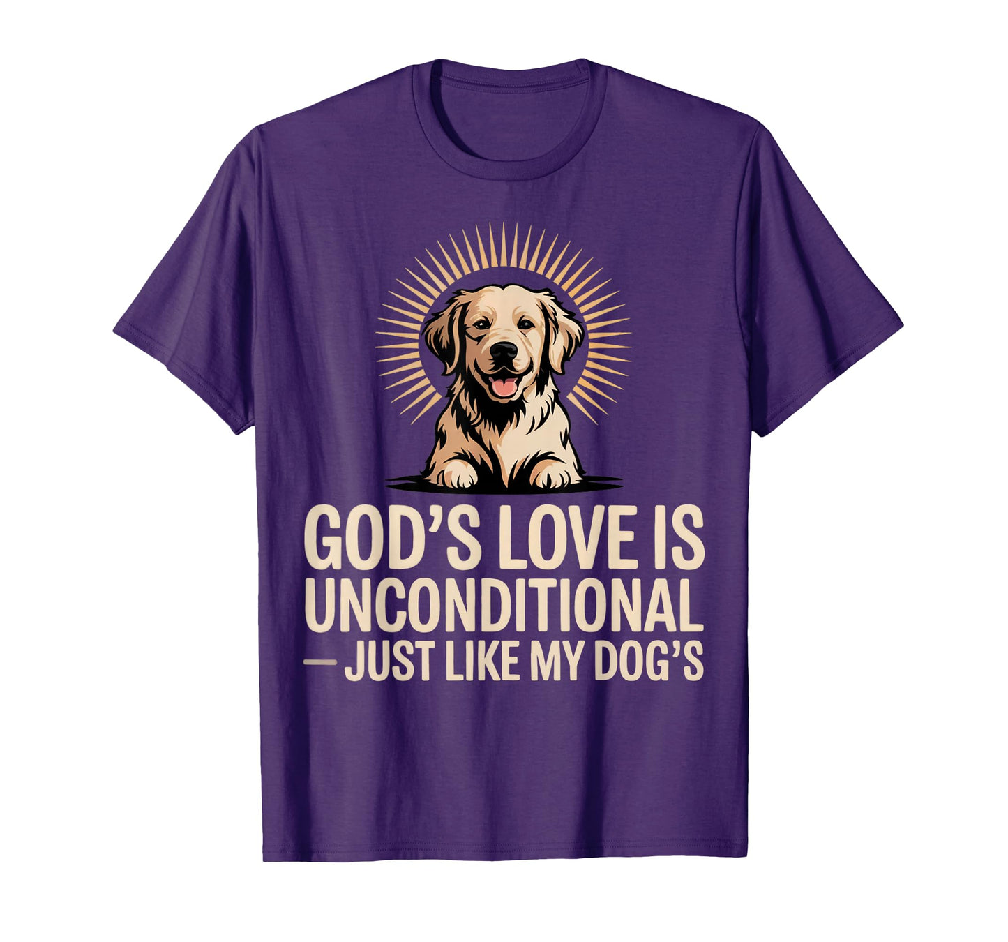 God's Love is Unconditional Christian Pets T-Shirt