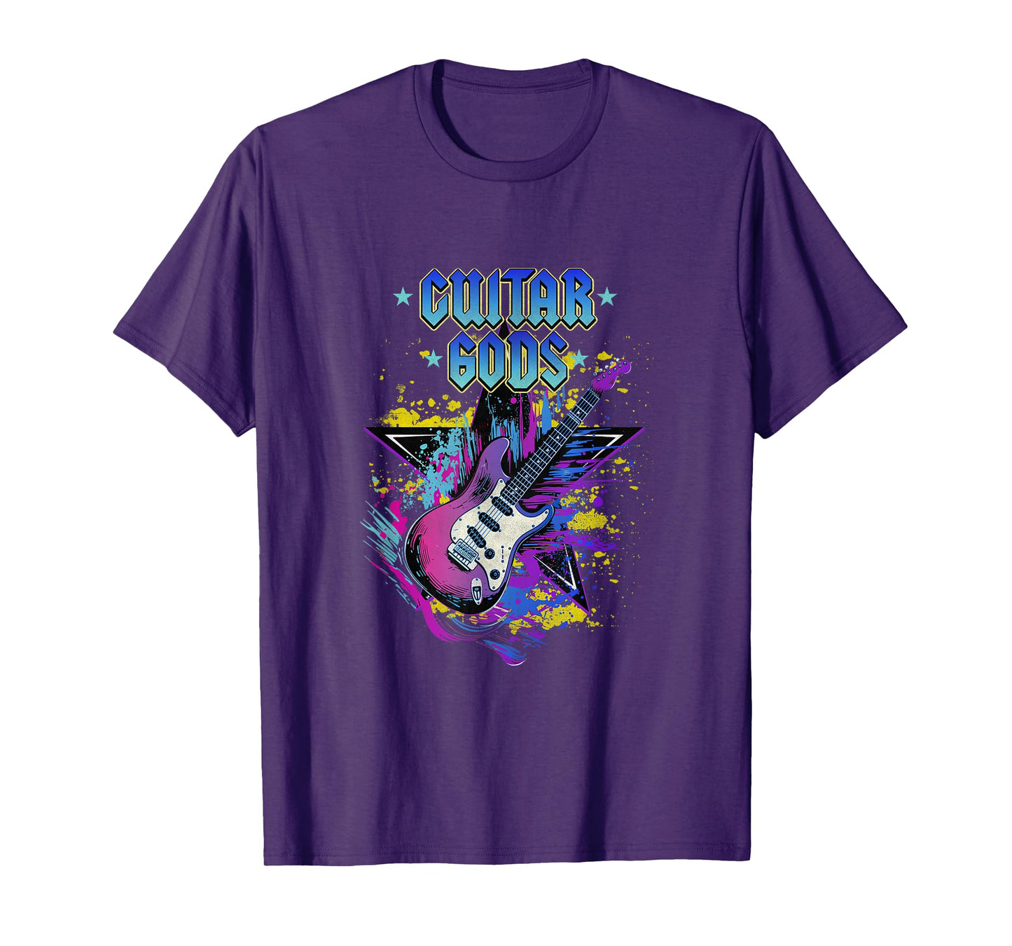 Guitar Shirt for Men - Eye Popping Vintage Rock and Roll T-Shirt