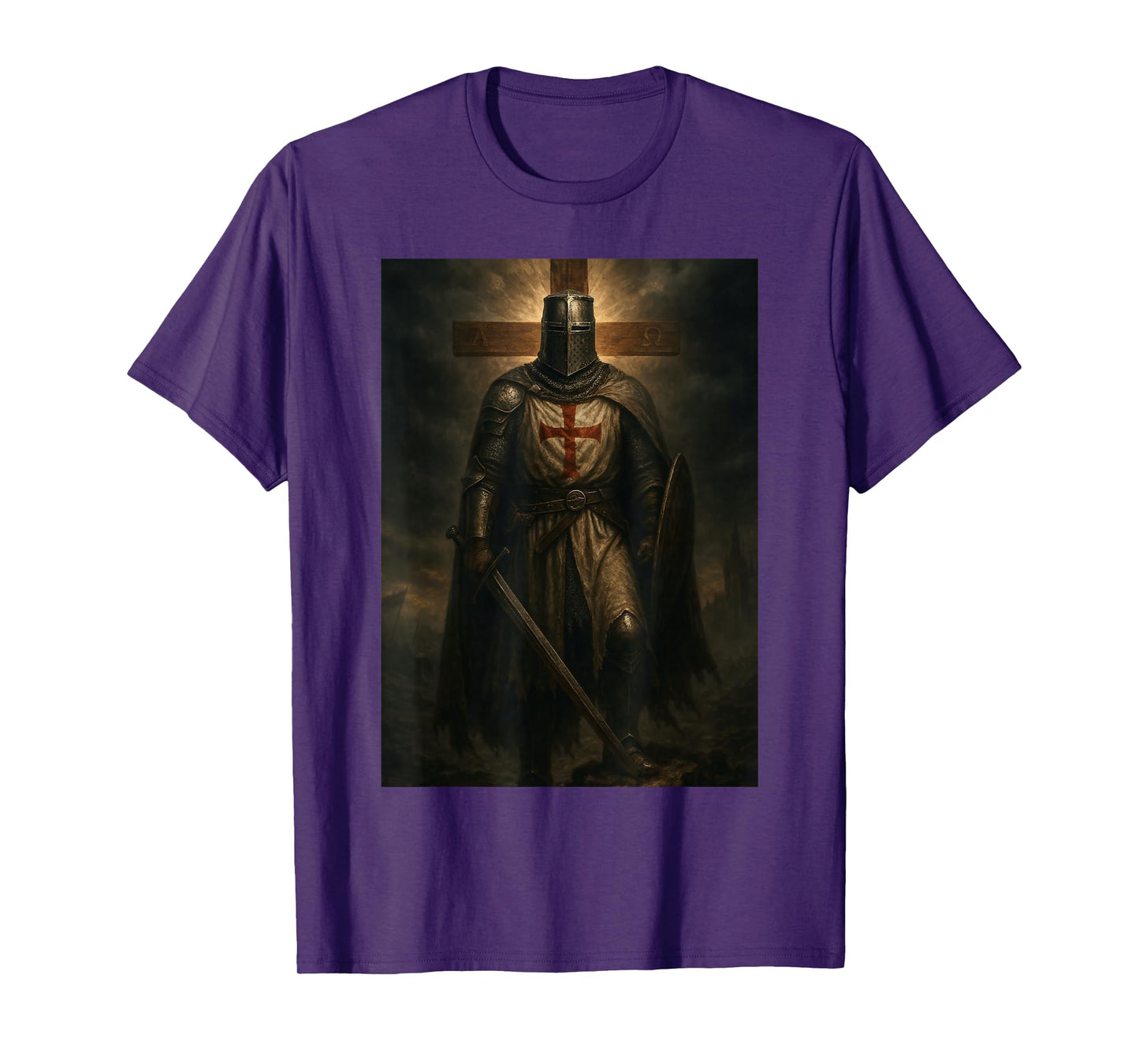 Catholic Templar - Christian Crusader Warrior of Christ T-Shirt