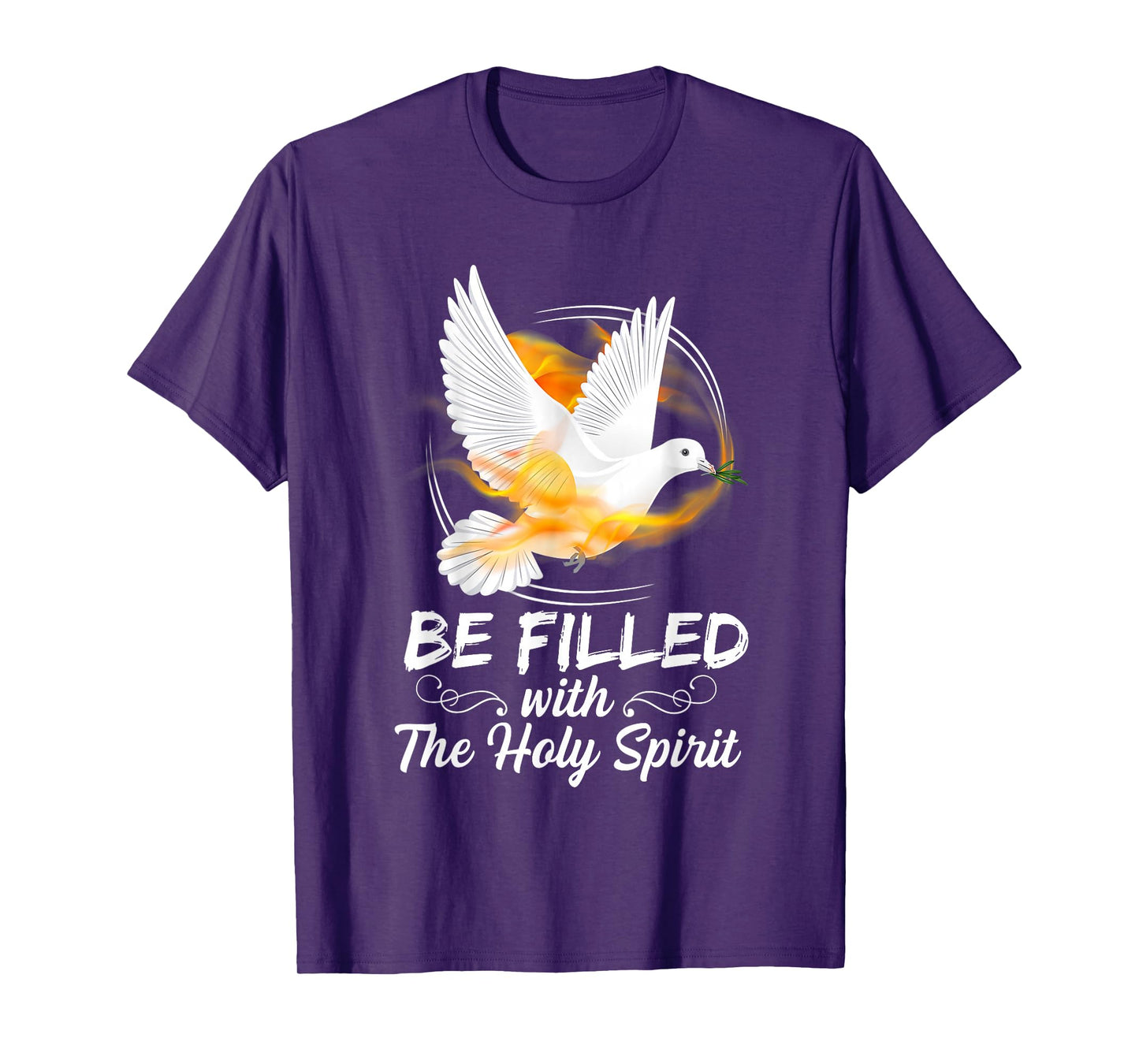 Be Filled with The Holy Spirit Conversion of Paul Pentecost T-Shirt