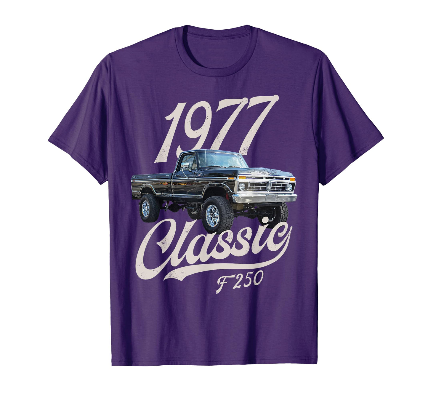 1977 classic f250 black T-Shirt, Small