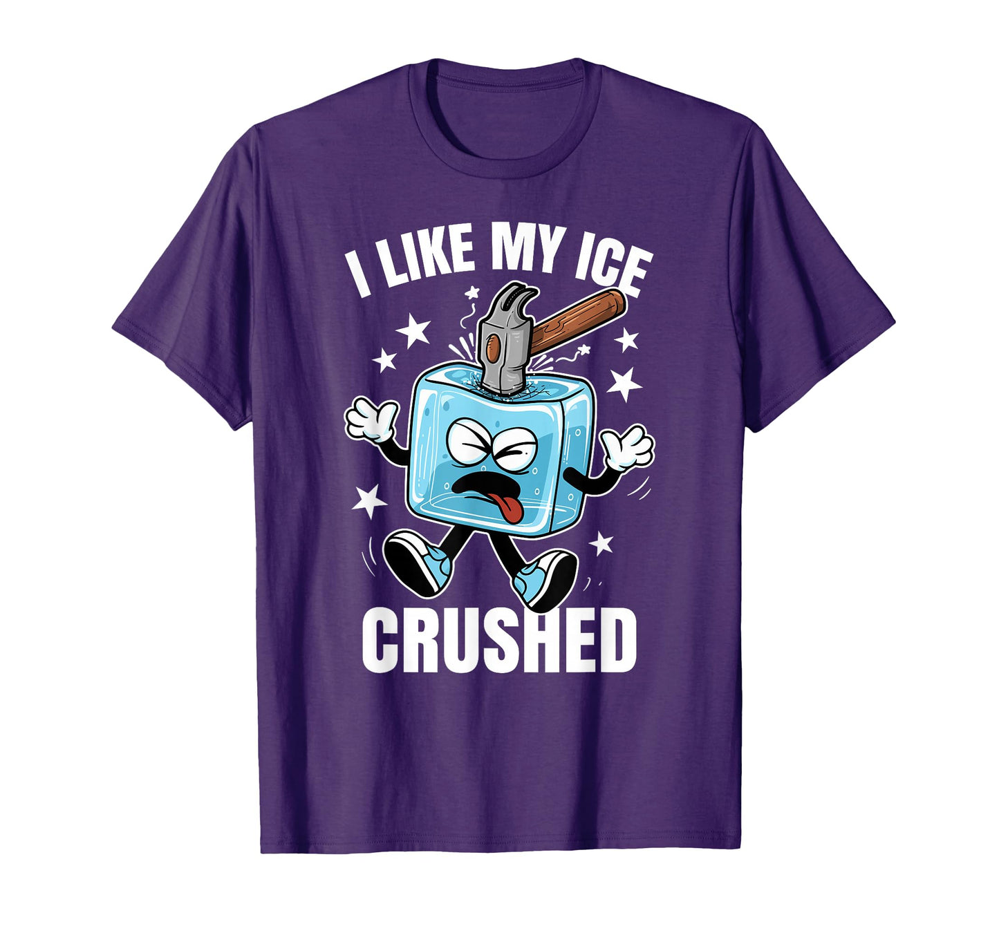 I Like My Ice Crushed Funny Subtle Immigrants Abolish T-Shirt