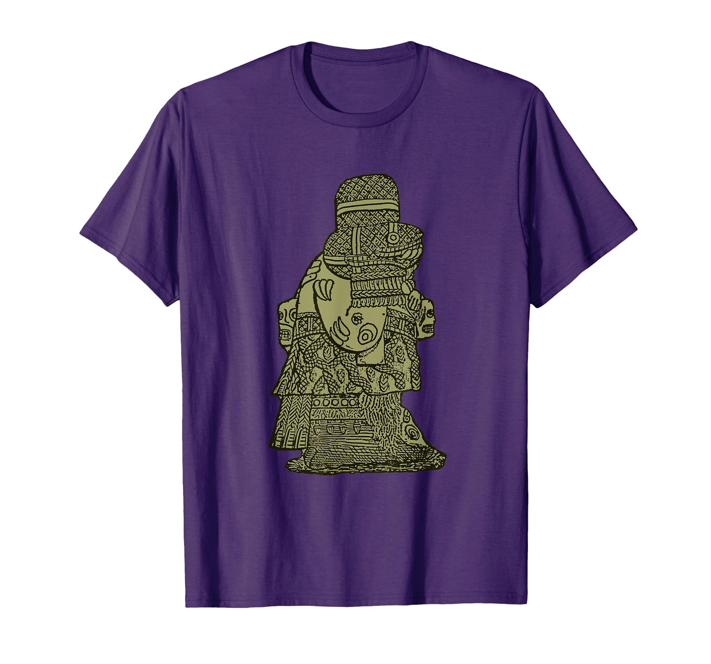 Huiscilopochtli God of Sun and War Aztec Religion T-Shirt