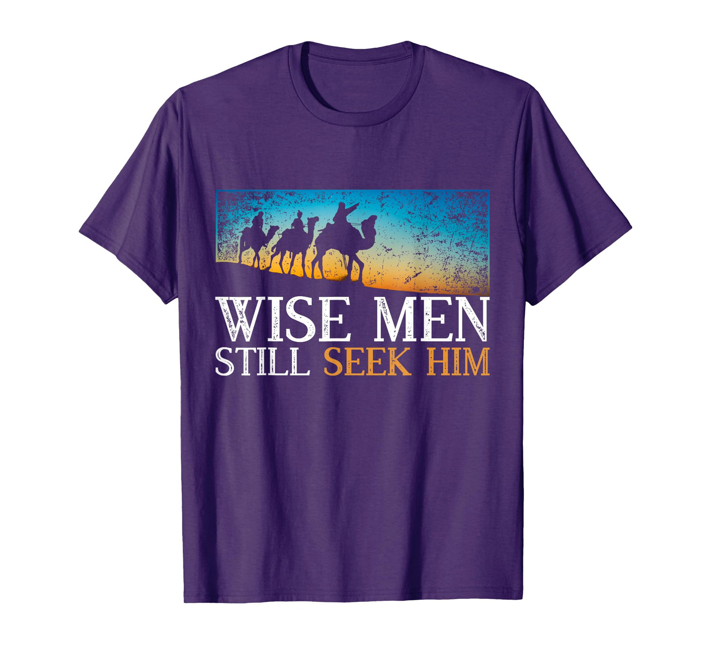 Desert Christian Men Gift Holy Bible Christianity Prayer T-Shirt