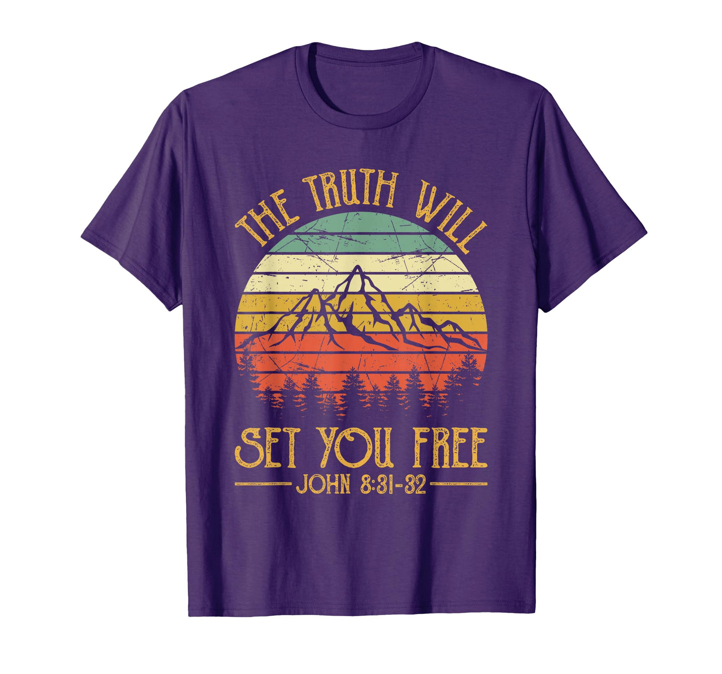 Truth Will Set You Free Tshirt Mens Womens Kids Christian T-Shirt