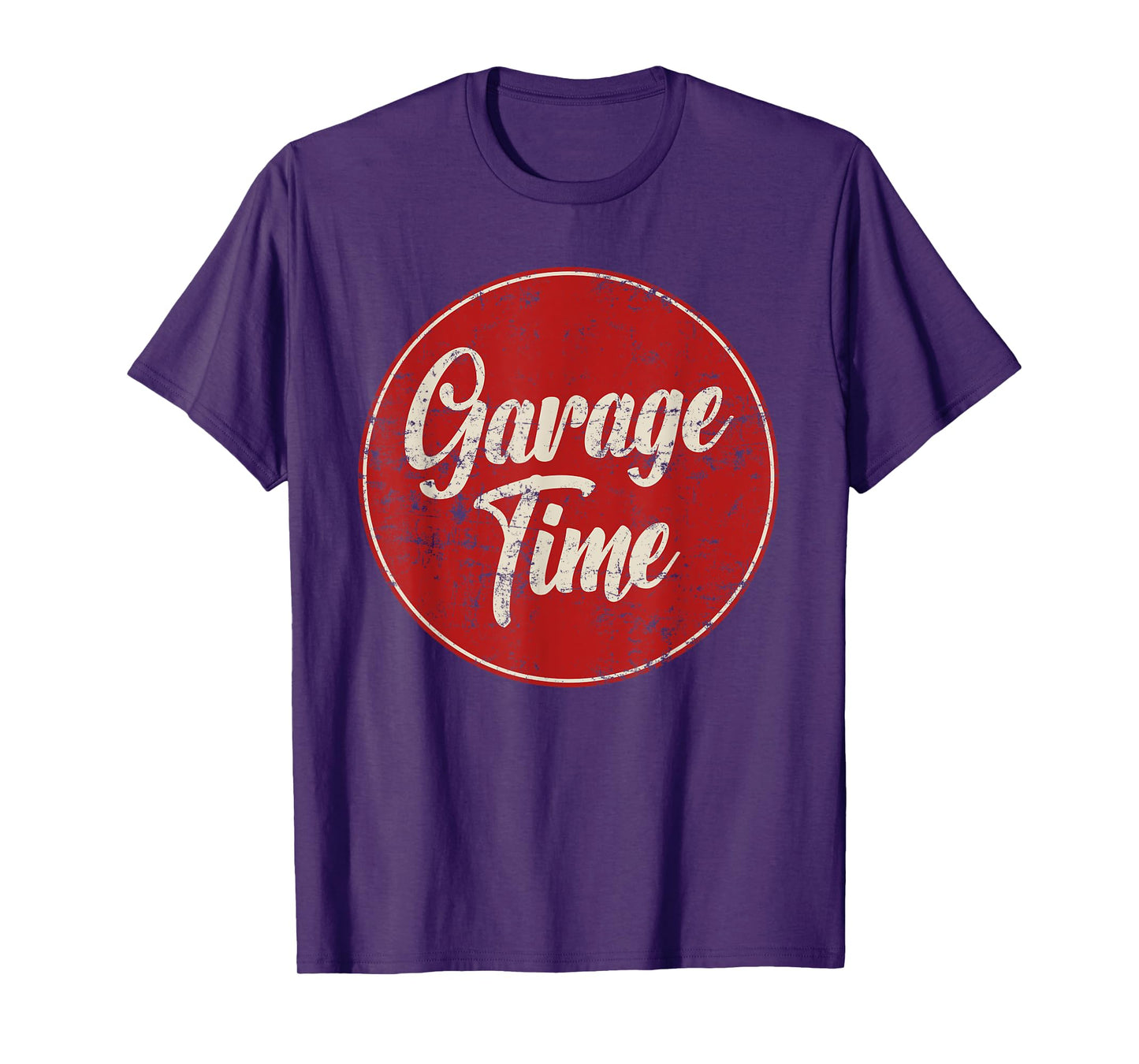 Garage Time Auto Mechanic Father's Day Handyman Dad Mechanic T-Shirt