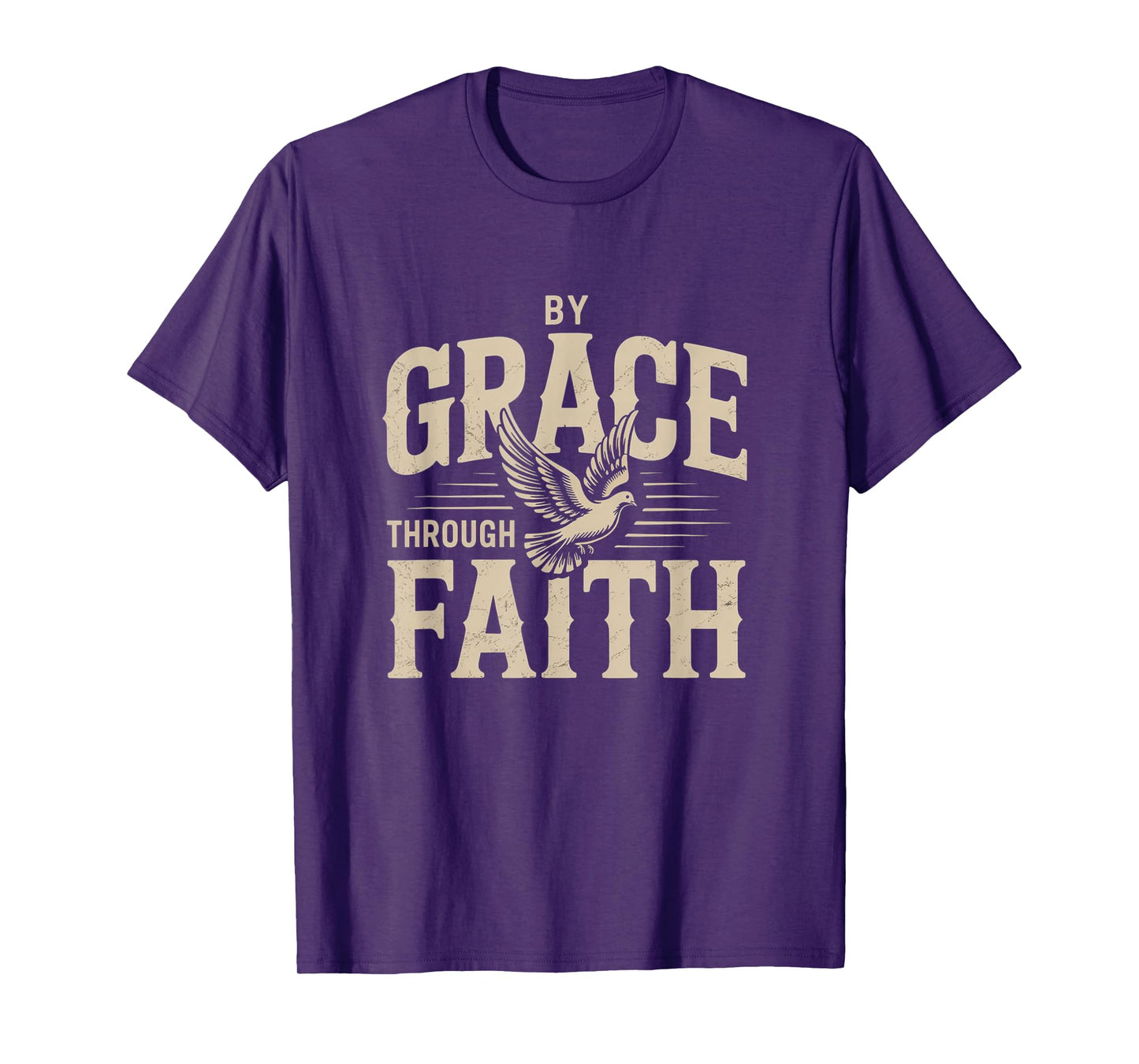 Saved by Grace Through Faith Ephesians 2:8-9 Tee T-Shirt