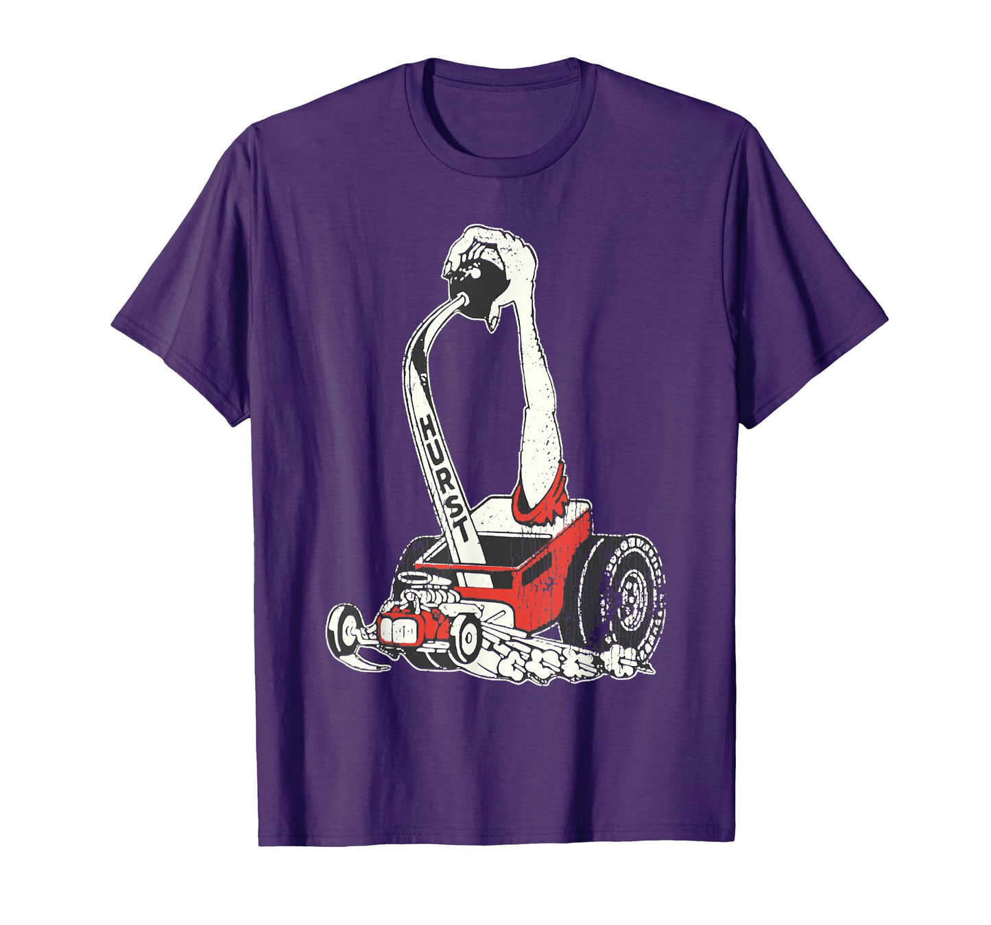 Vintage Hand Engine Funny Hurst Quote Basic Classic Speed T-Shirt