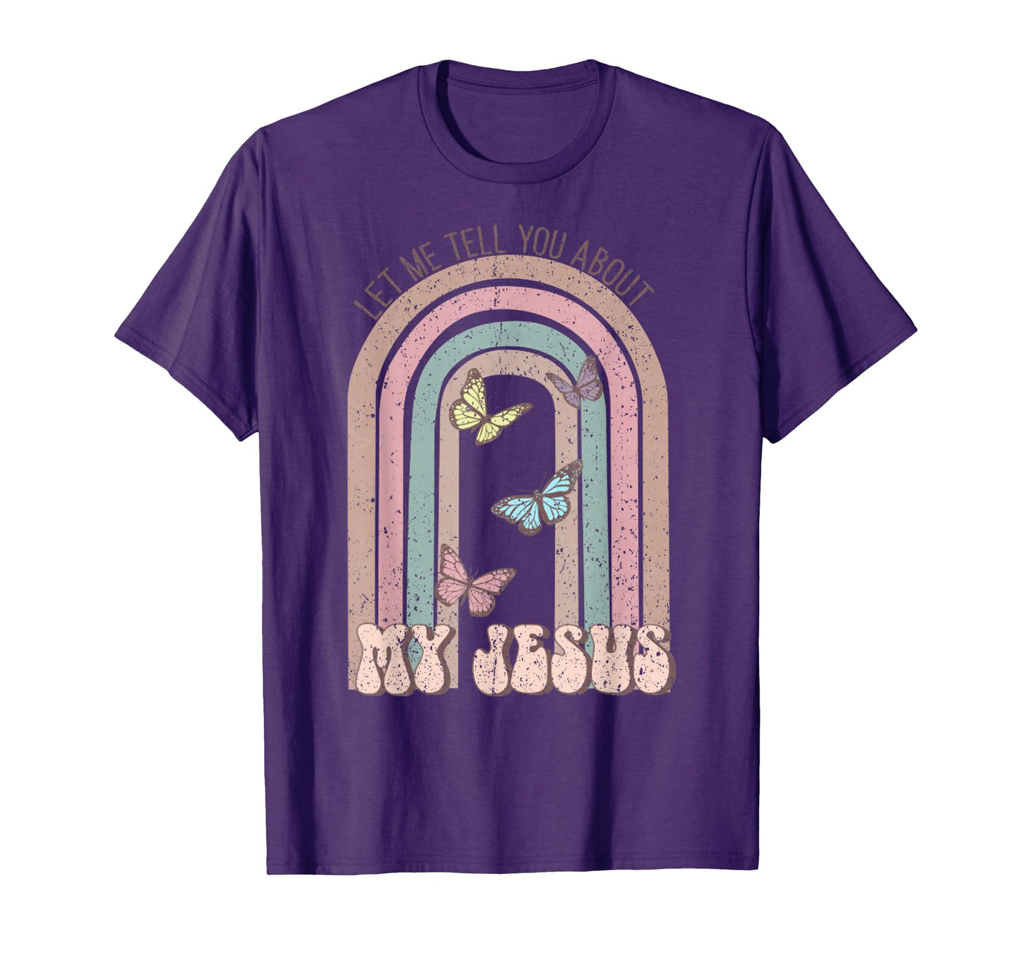 Vintage Let Me Tell You About My Jesus Christian T-Shirt