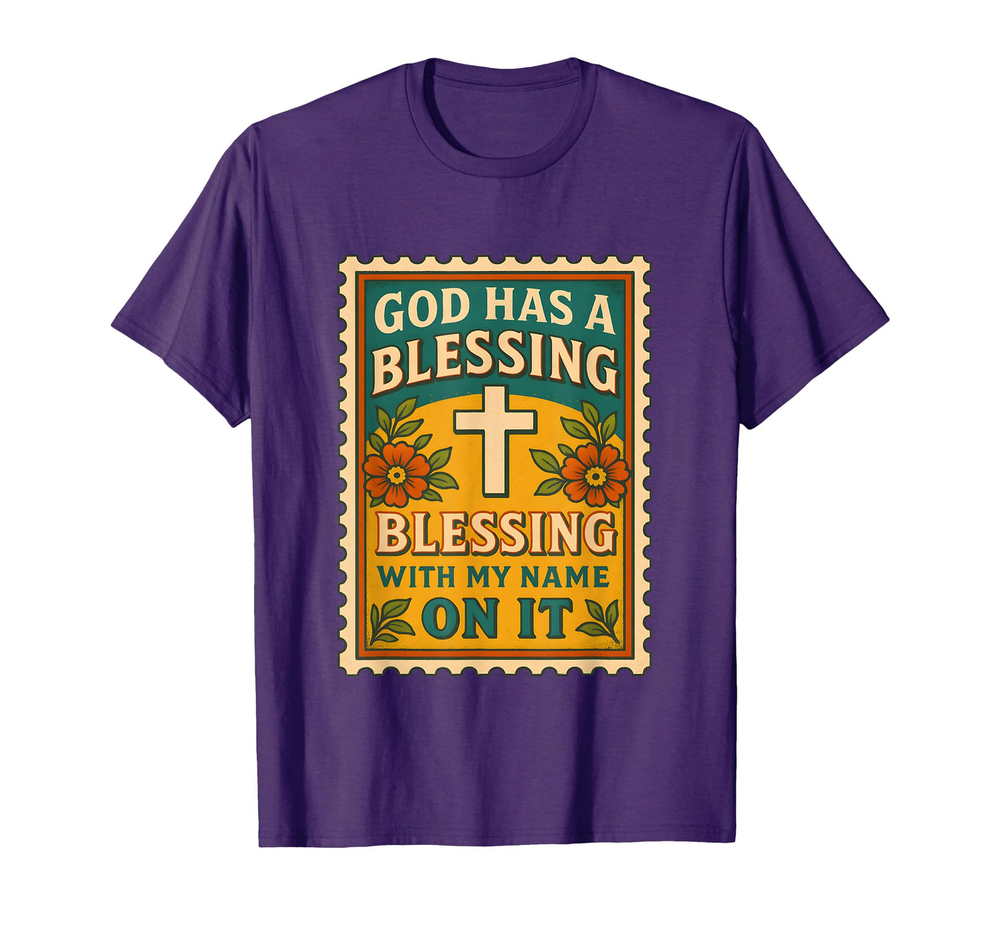 God Has a Blessing with My Name on It Women Christian T-Shirt