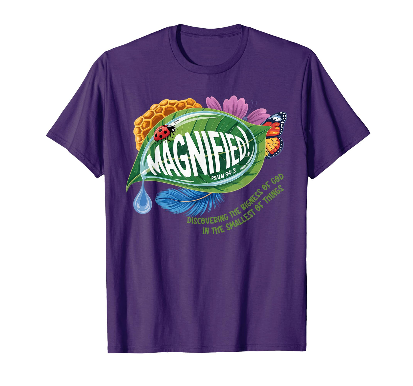 VBS 2025 Magnified Smallest Insects Adventure VBS Bible T-Shirt
