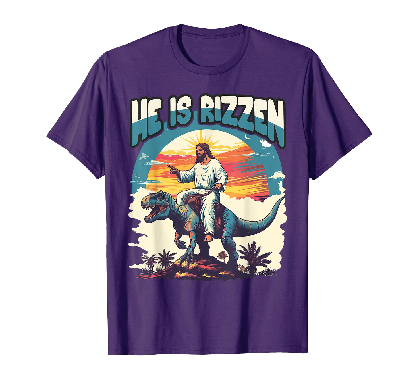 He Is Rizzen Jesus He Has Rizzen Jesus T-Shirt