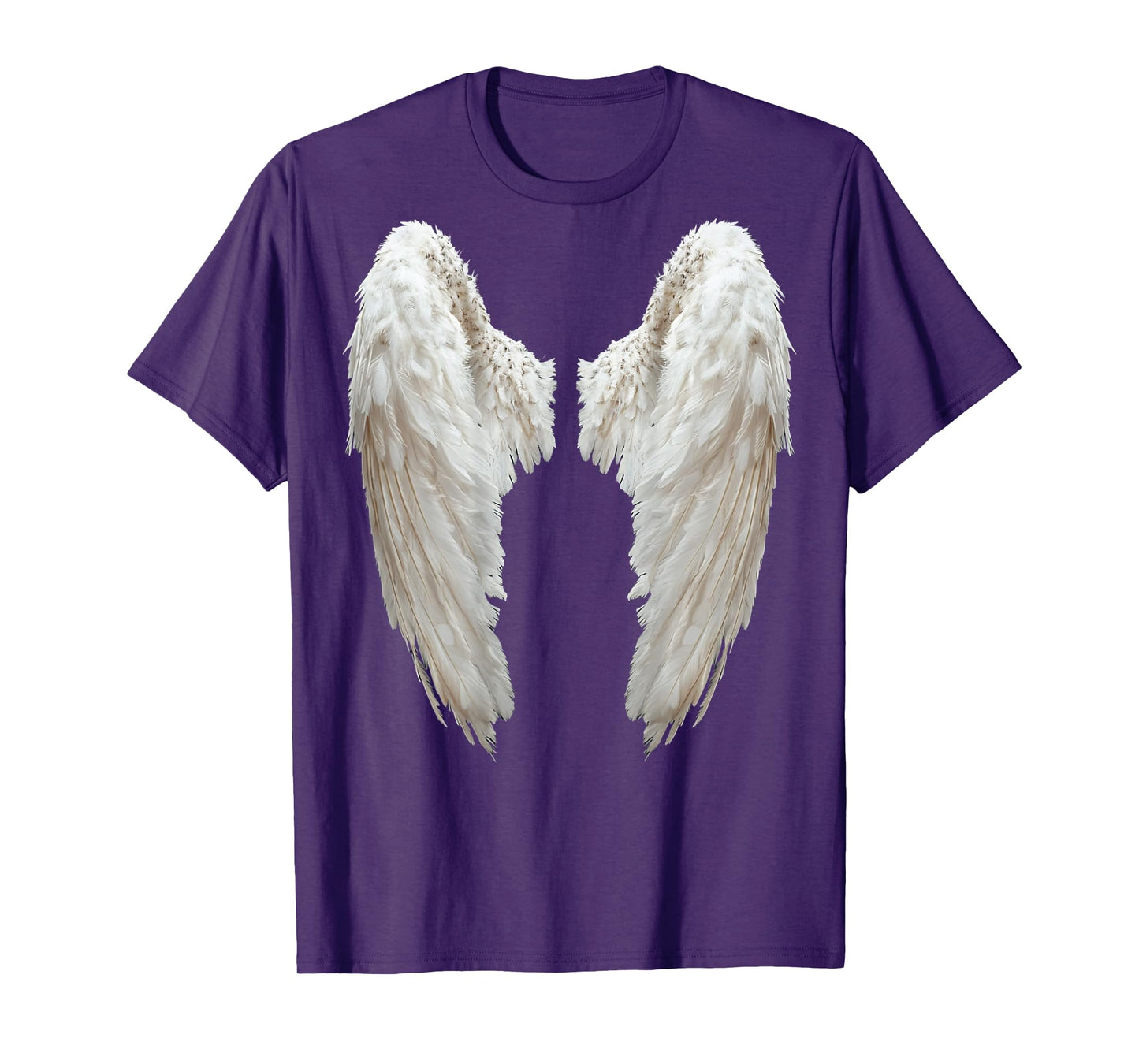 Angel Wings On Back Of T-Shirt