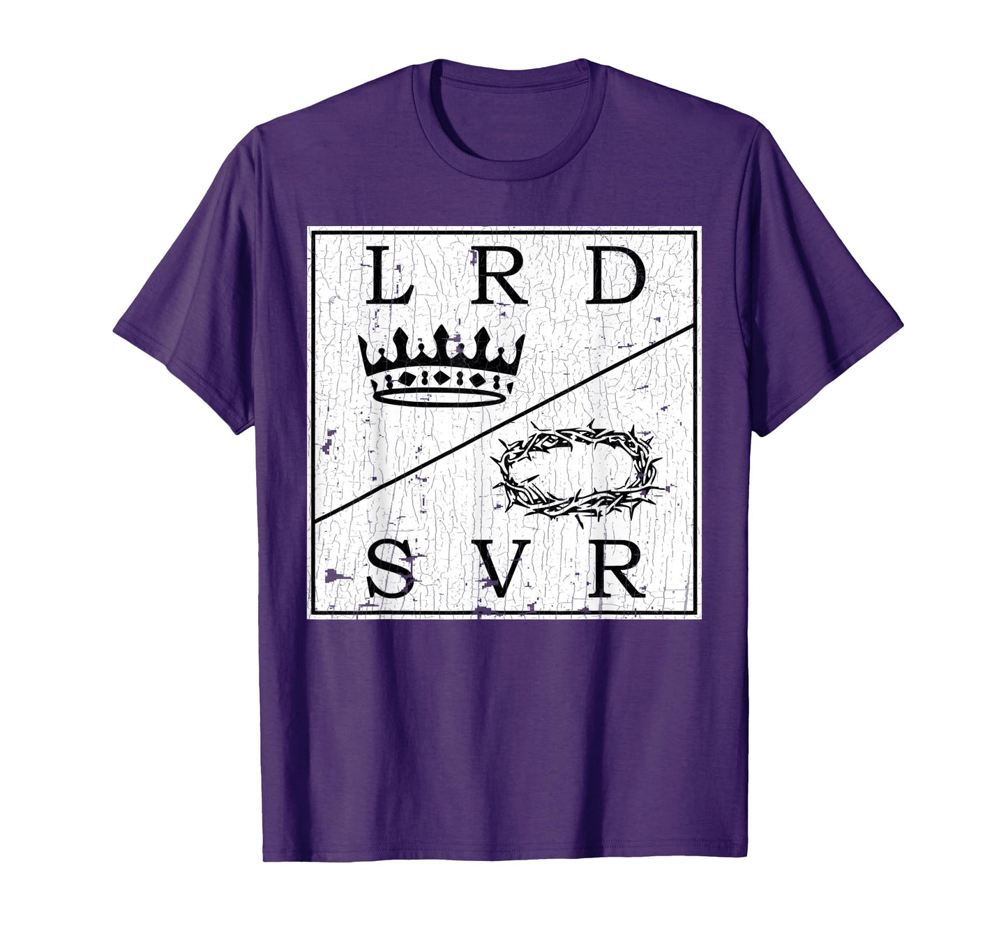 Vintage Retro Jesus Christian Lord & Savior Graphic 4 T-Shirt