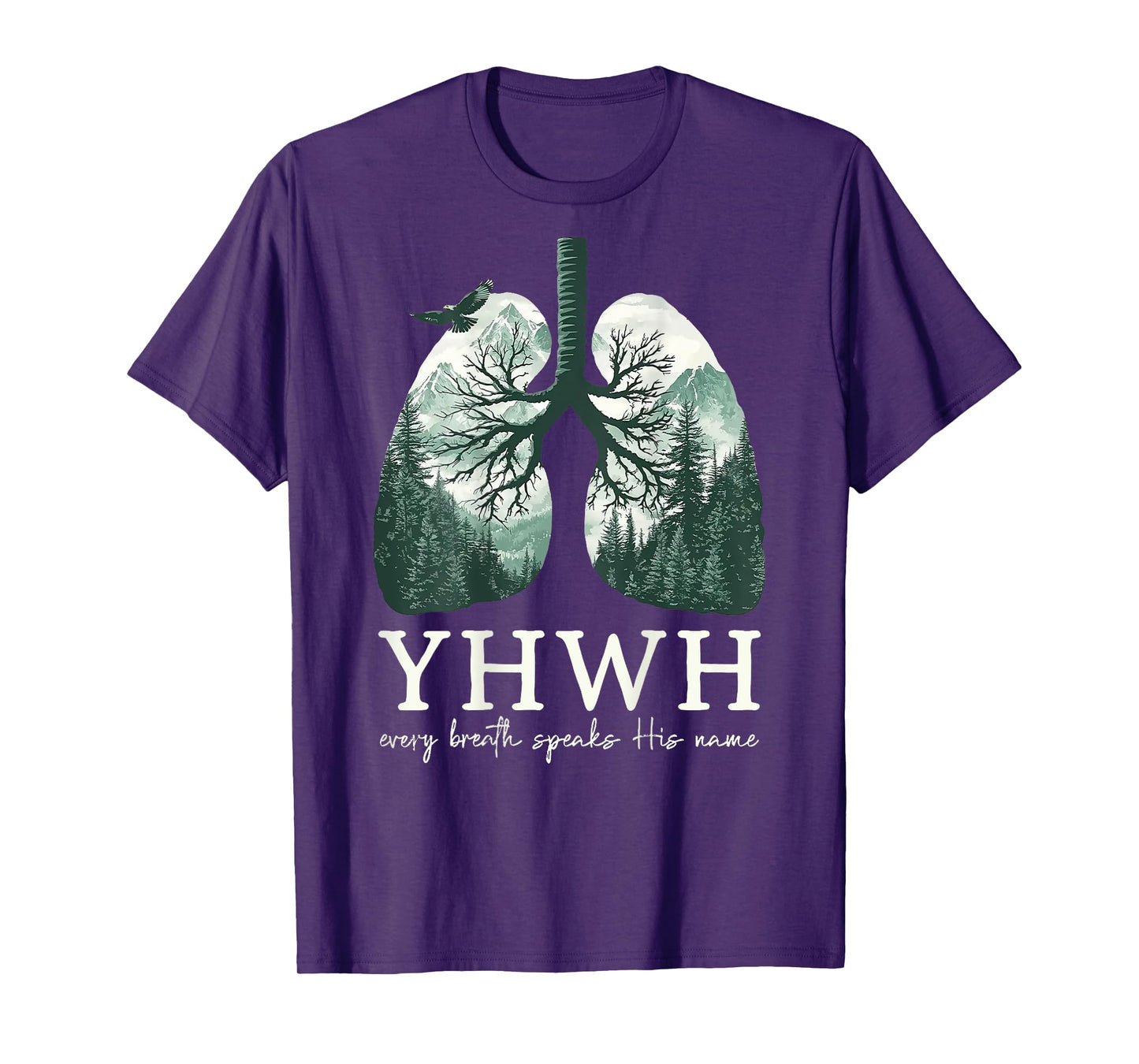 YHWH Every Breath Speaks his Name T-Shirt