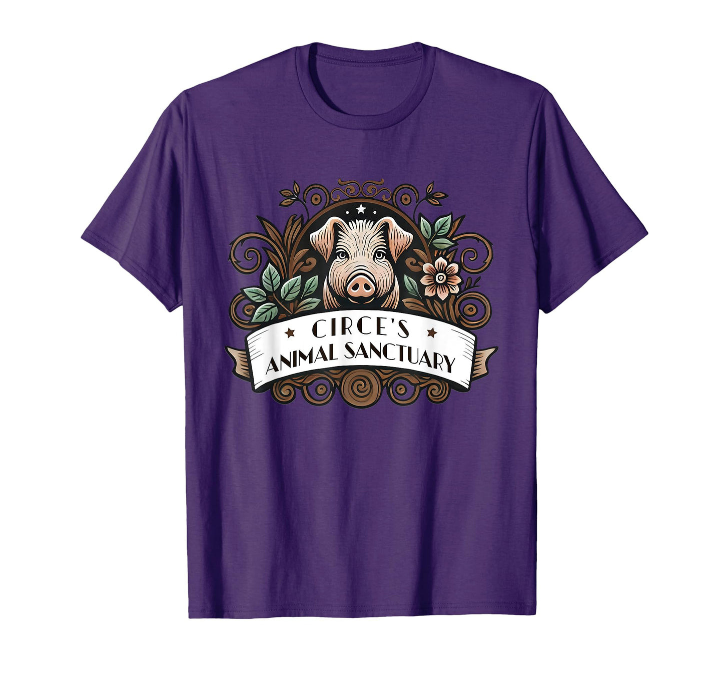 Circe Ancient Greek Goddess Animal Sanctuary T-Shirt