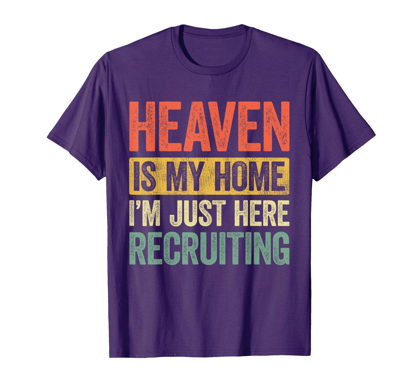 Heaven Is My Home Christian Religious Jesus T-Shirt