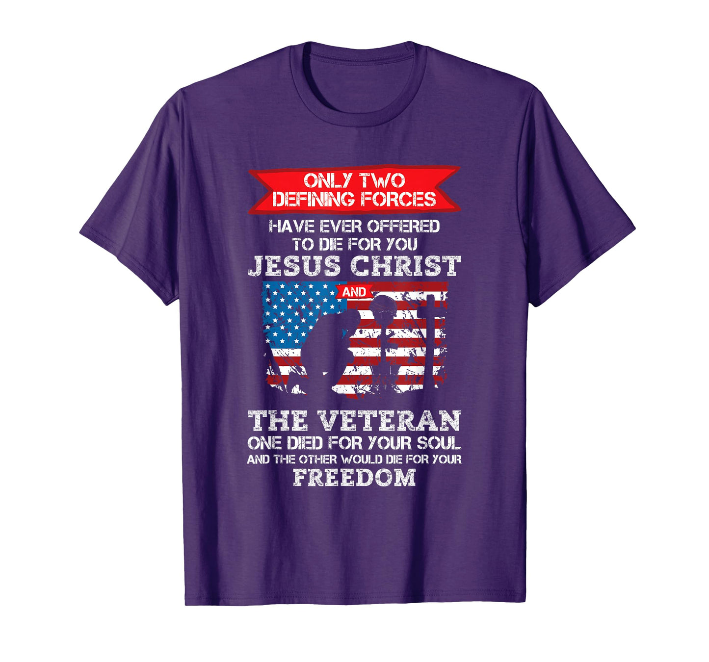 Honor Our Vets, Christian Veterans T-Shirt