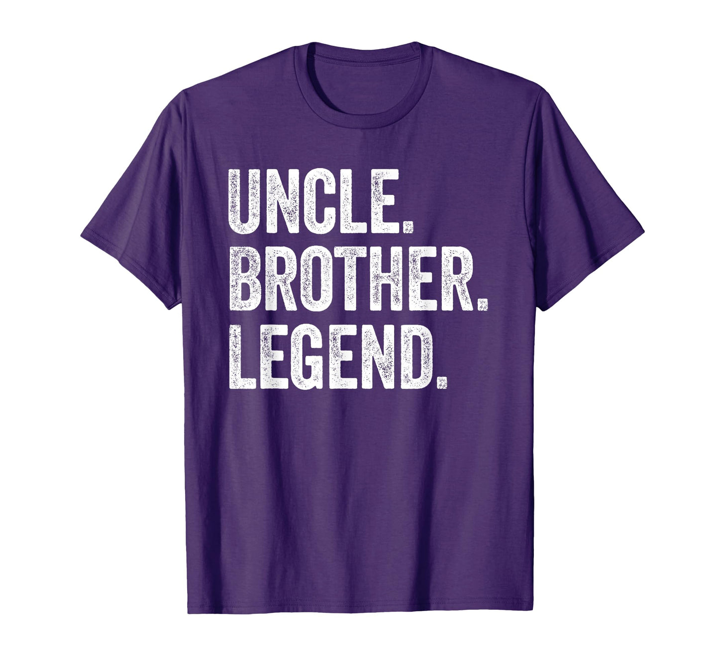 Uncle Brother Legend - Vintage Distressed Bold Uncle Graphic T-Shirt