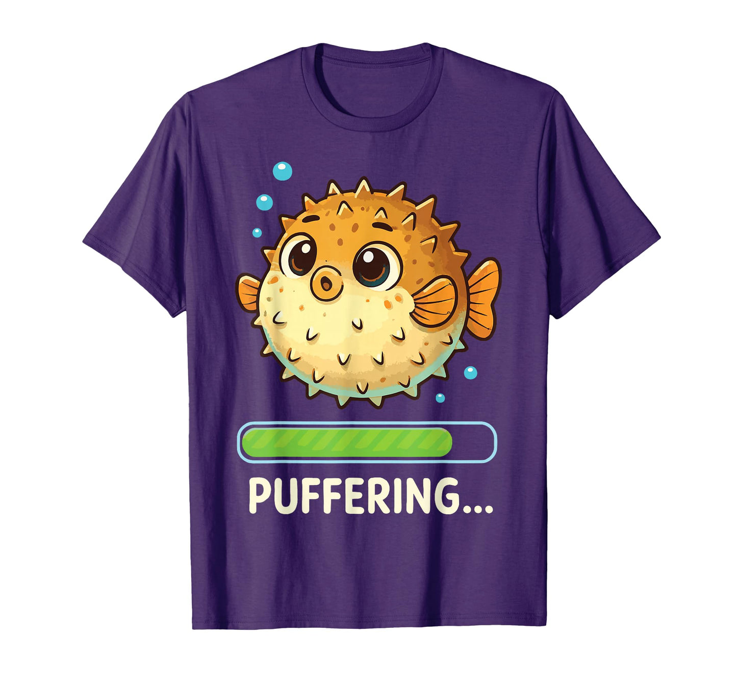 Puffering Puffer Fish T-Shirt