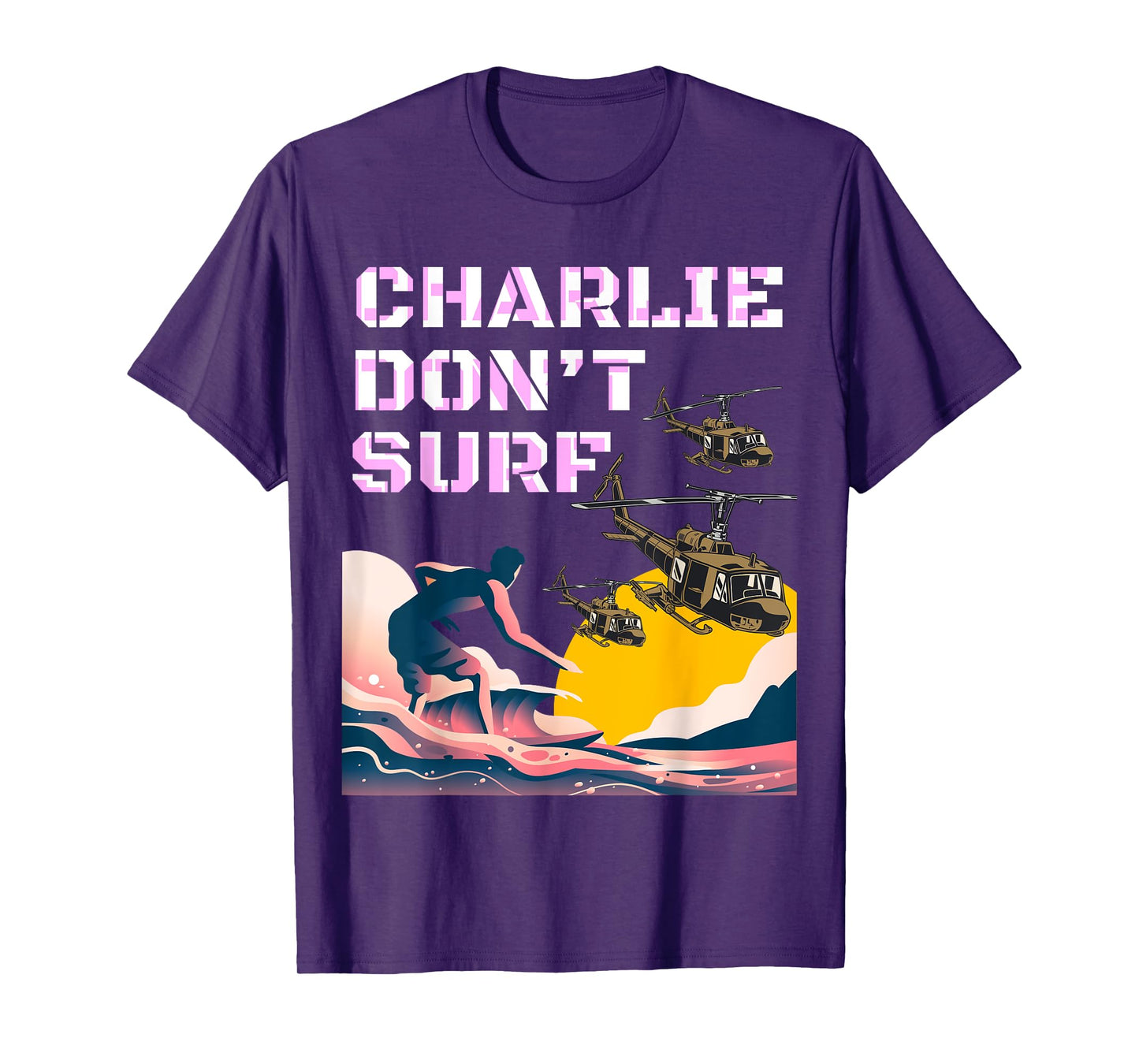 Charlie Don't Surf - Coppola Duvall Sheen Willard T-Shirt