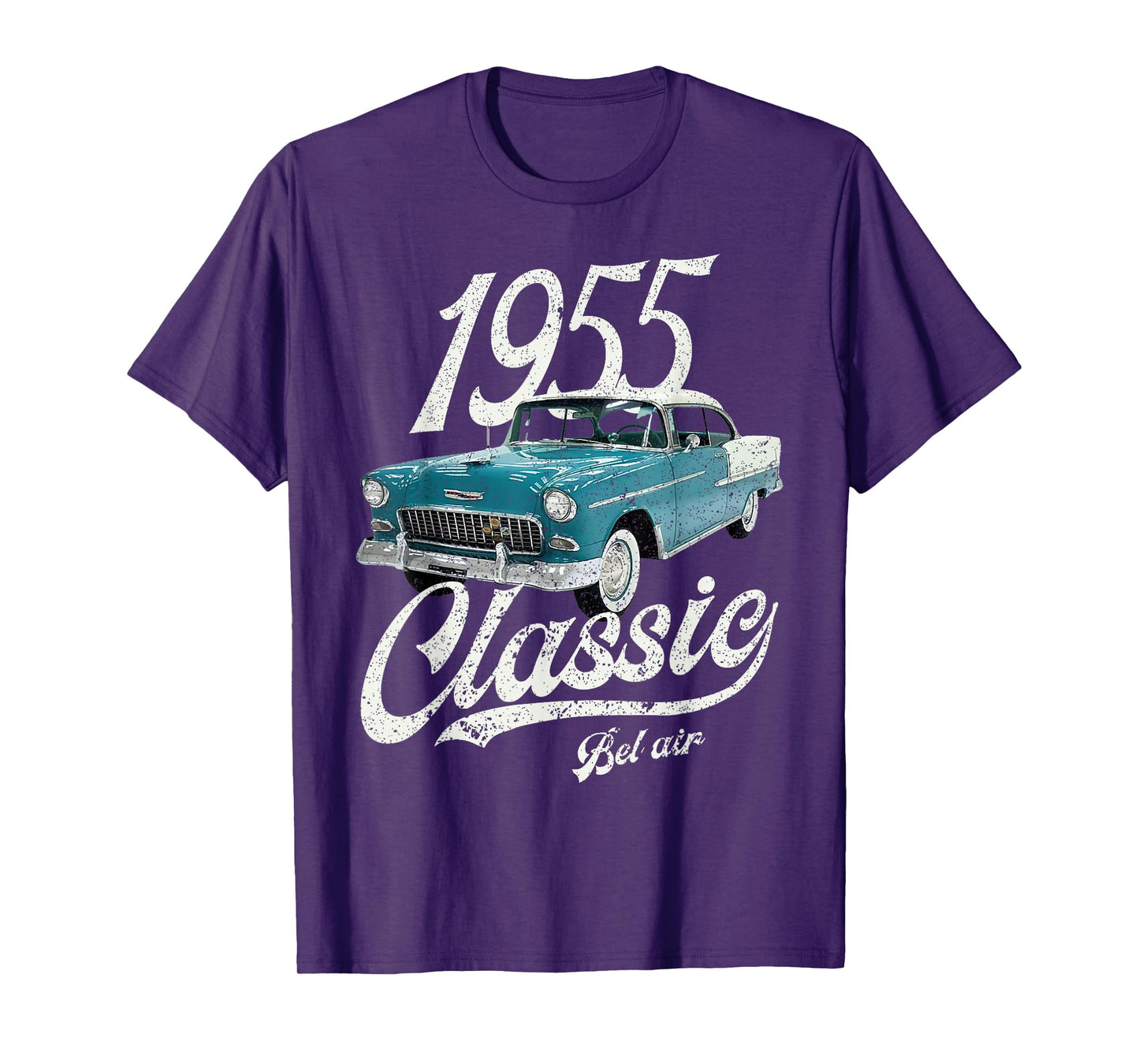 I'm Not Old I'm A Classic Bel Air Tees Co. 1955 Chevy's Bel Air Blue Unisex Adults Retro Classic Car T-Shirt