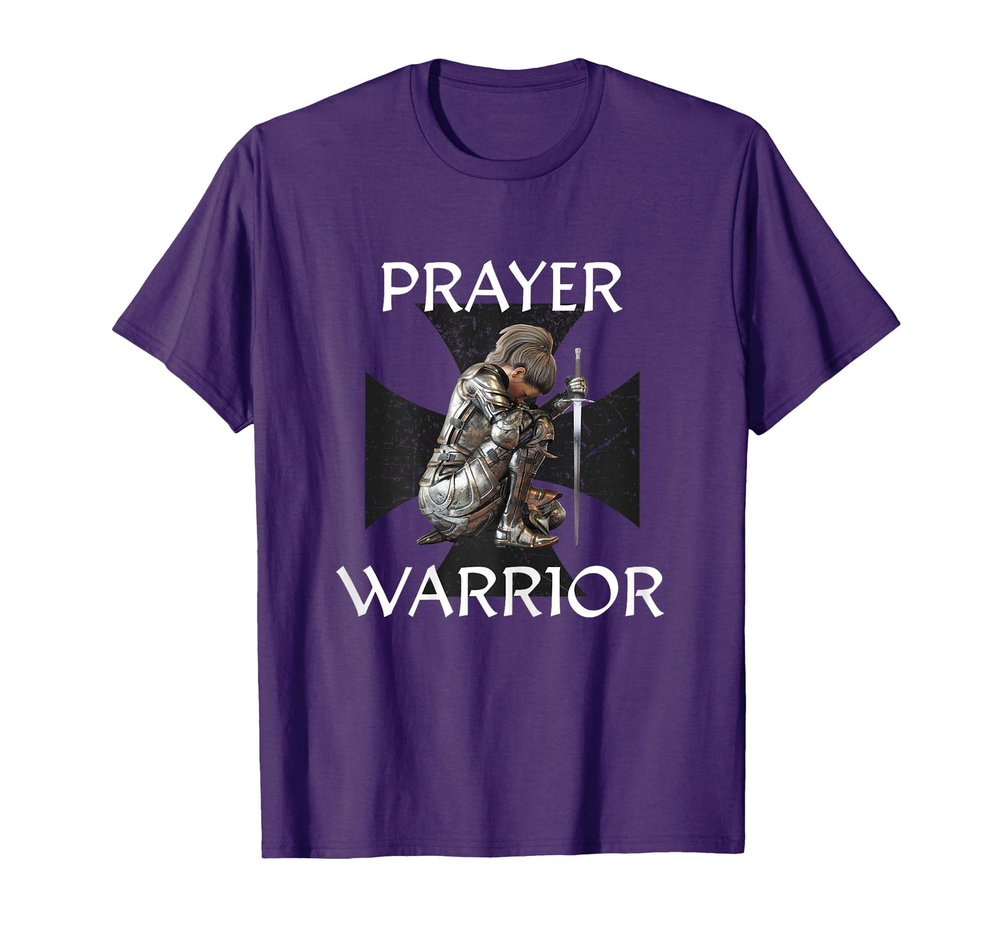 Christian Bible Verse Religious Gifts Women Prayer Warrior T-Shirt