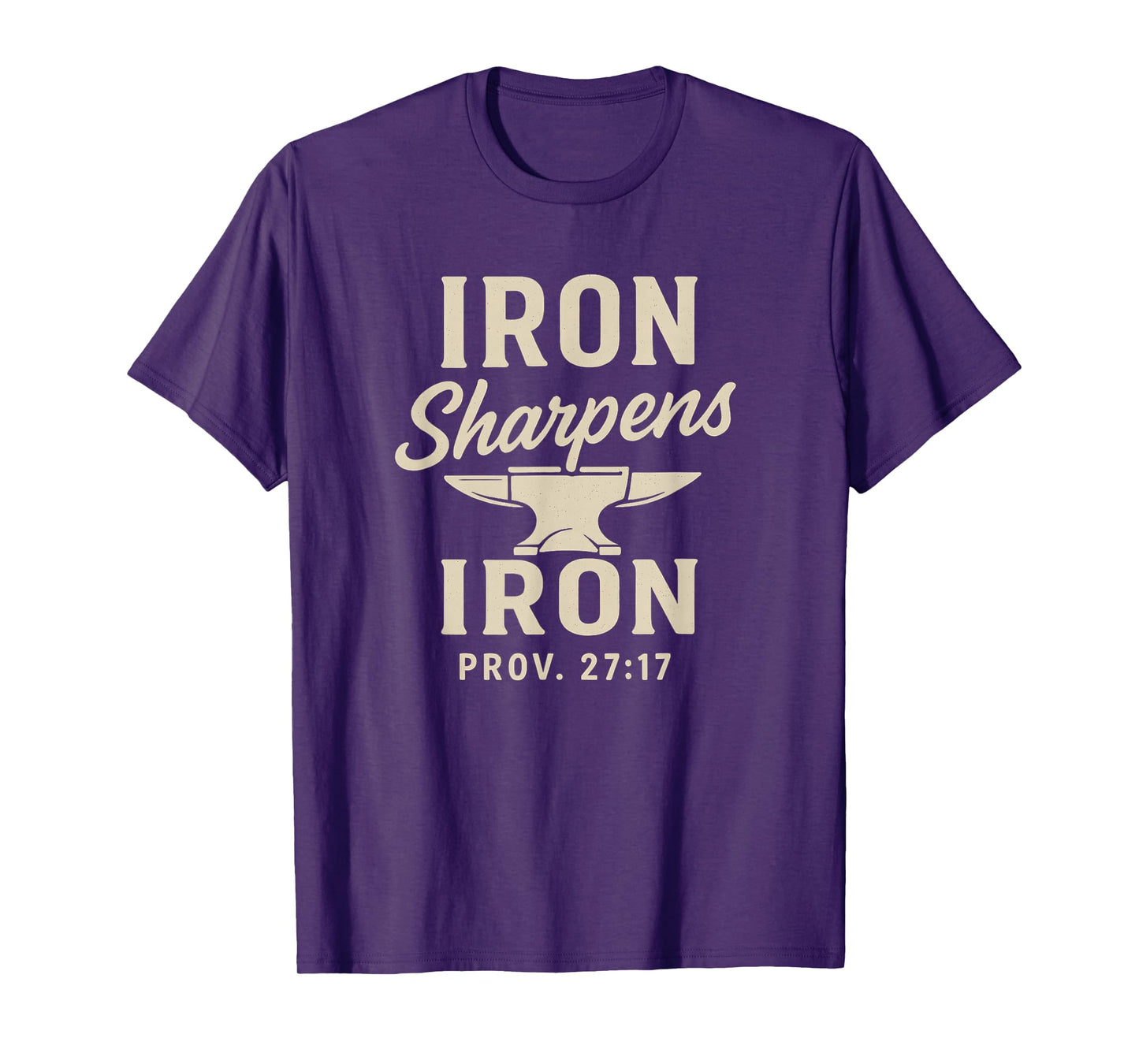 Iron Sharpens Iron Bible Verse T-Shirt