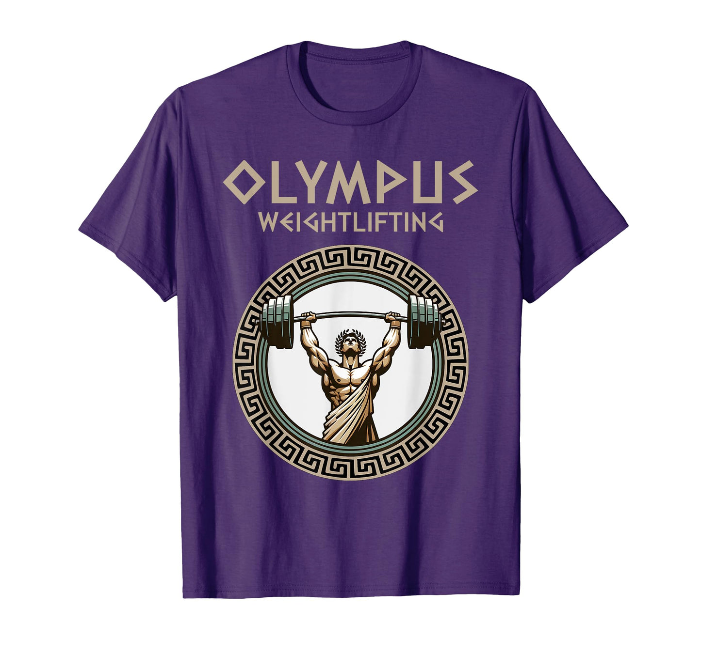 Gym Olympus Weight Lifting Strength of the Gods T-Shirt