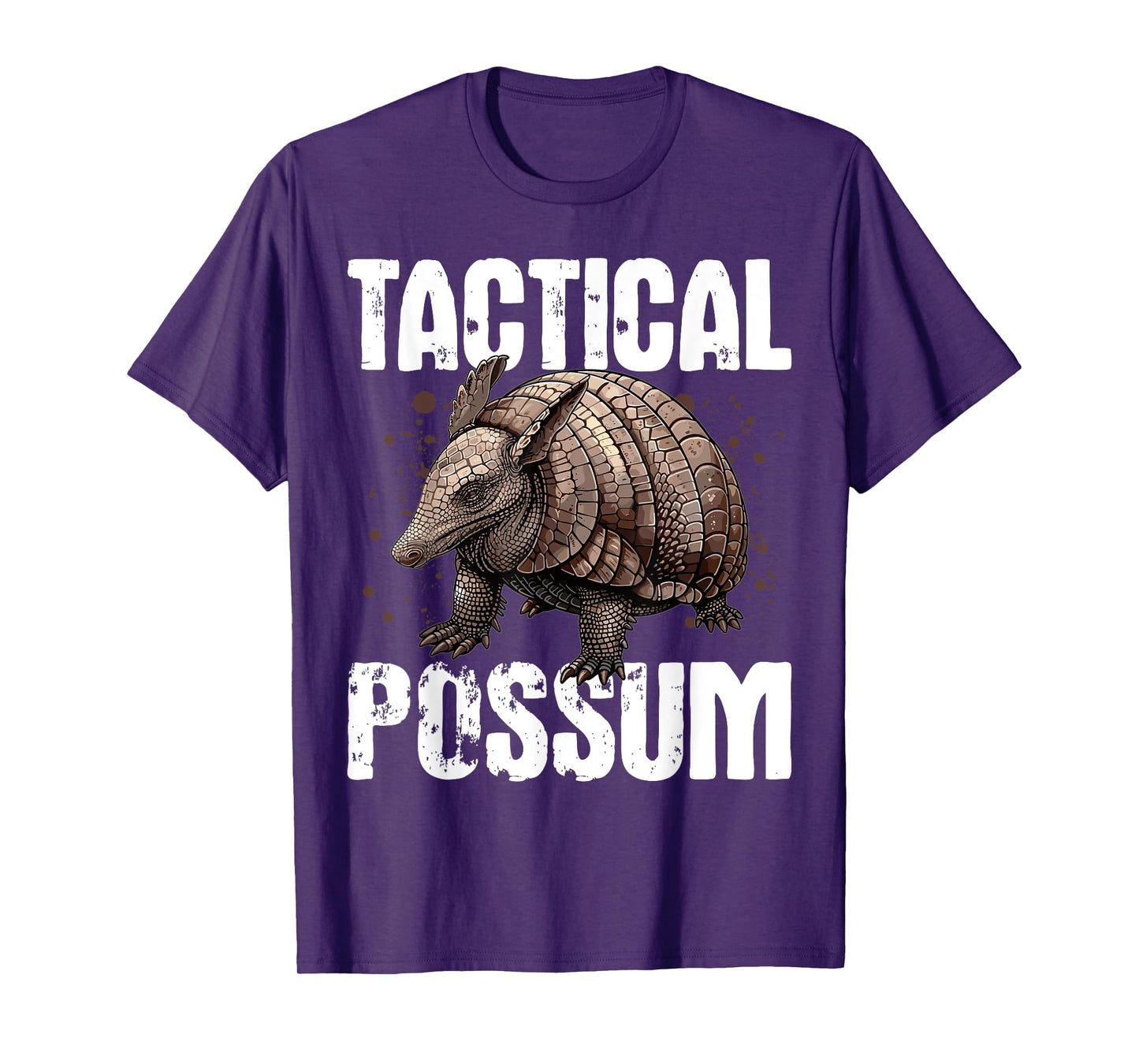 Funny Armadillo Animal Tactical Possum T-Shirt