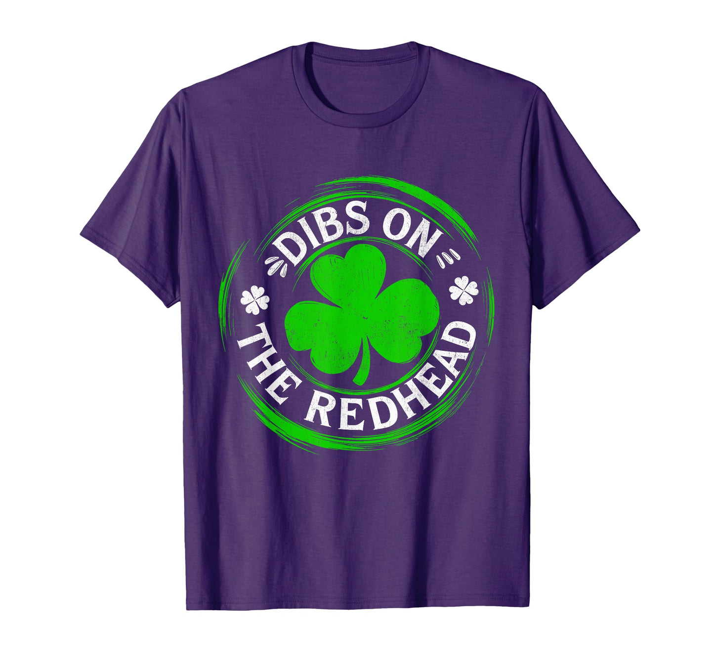 Dibs On The Redhead Funny St Patrick's Day T-Shirt