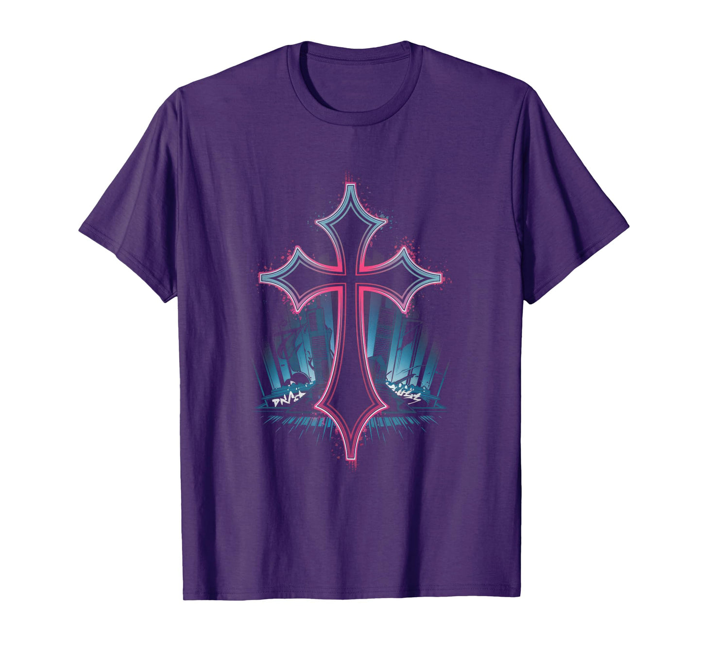 Religion Cross Gothic Goth T-Shirt