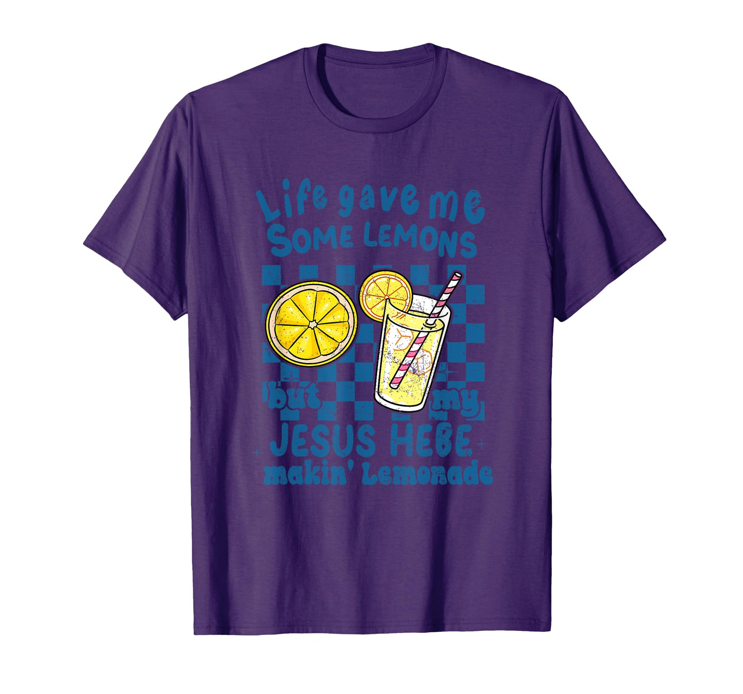 Life Lemons Jesus Making Lemonade Christian Faith T-Shirt