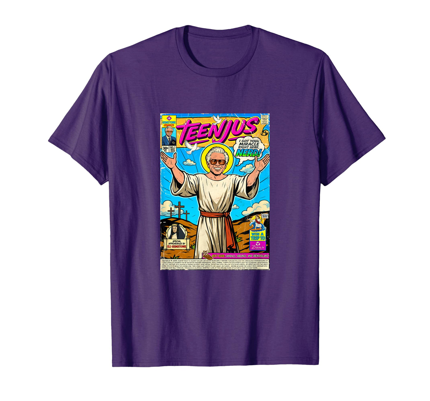 Teenjus Funny Jesus Meme Christ Faith Second Coming T-Shirt