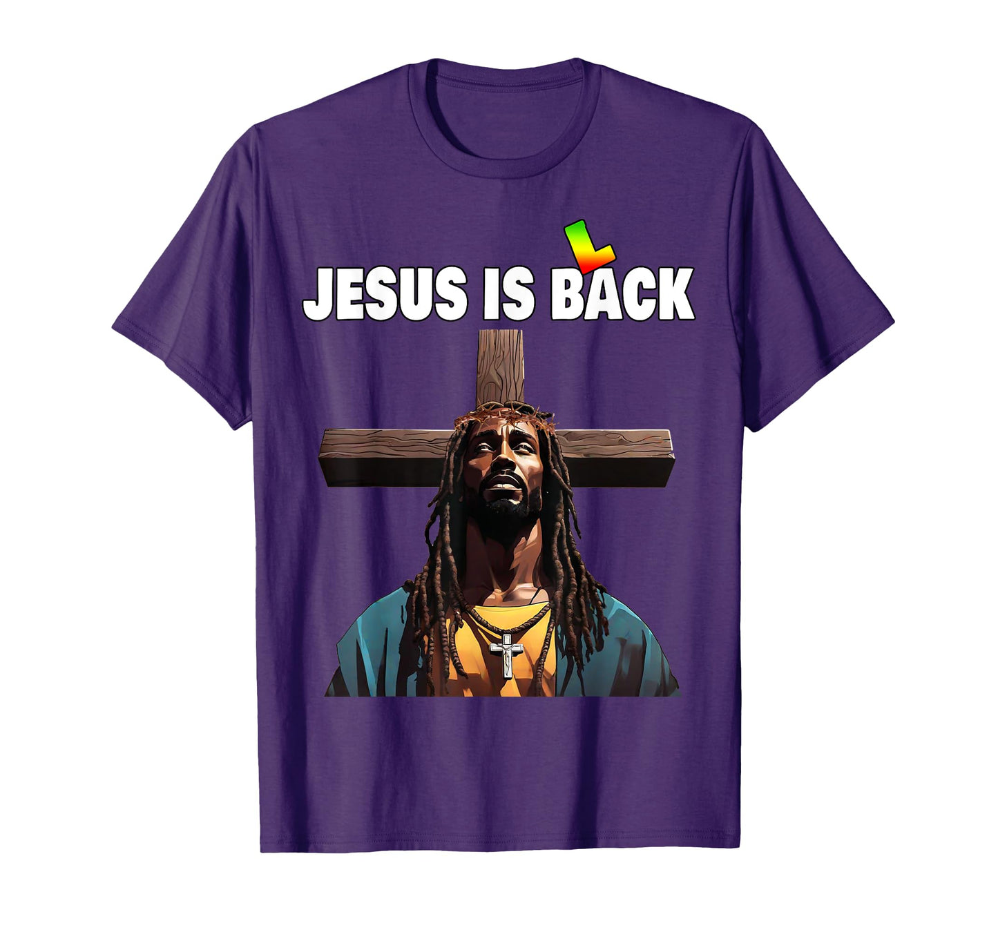 Black Jesus Christ T-Shirt